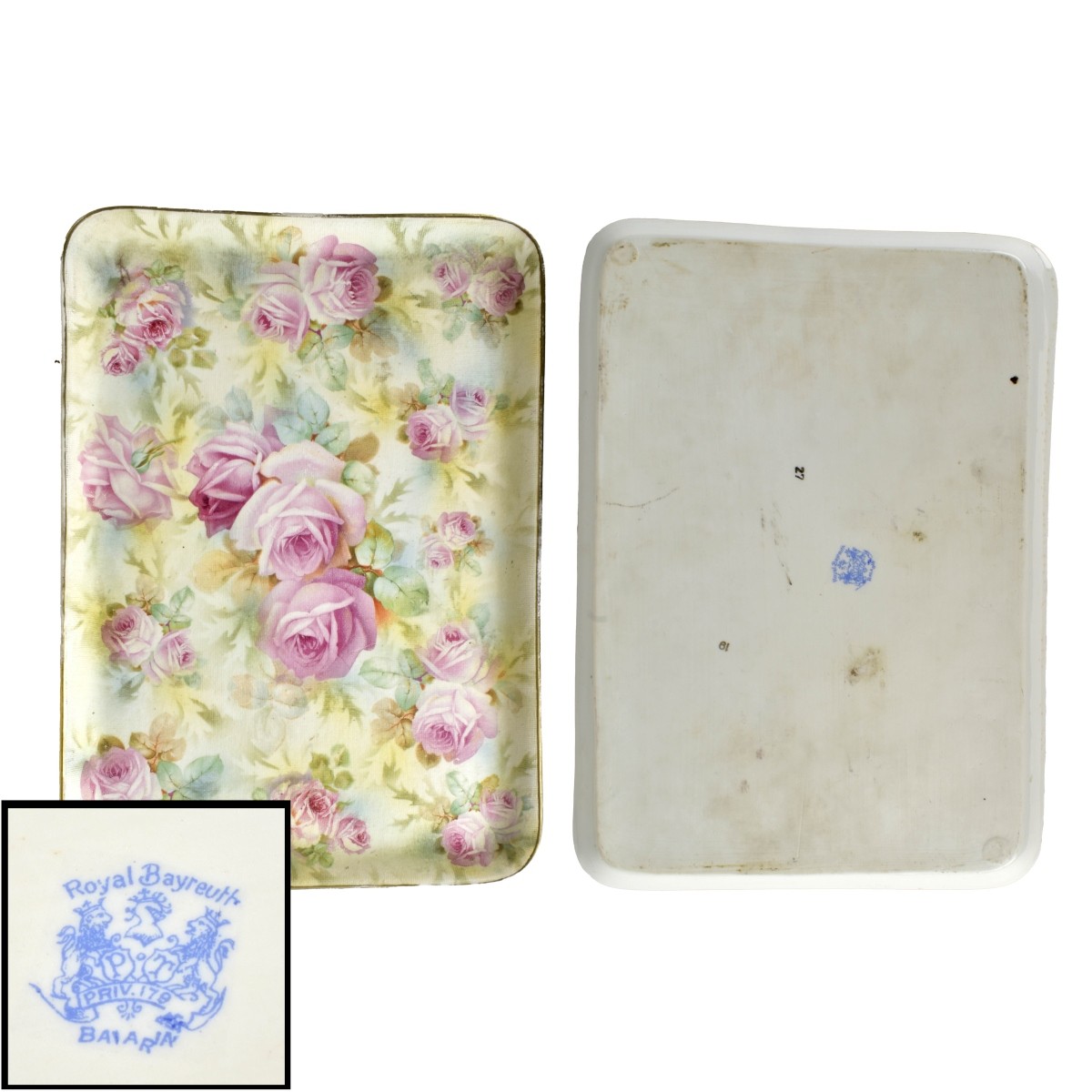 Antique Royal Bayreuth Dresser Pieces