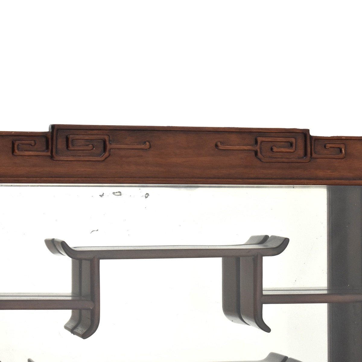 Chinese Mahogany Hanging Cabinet