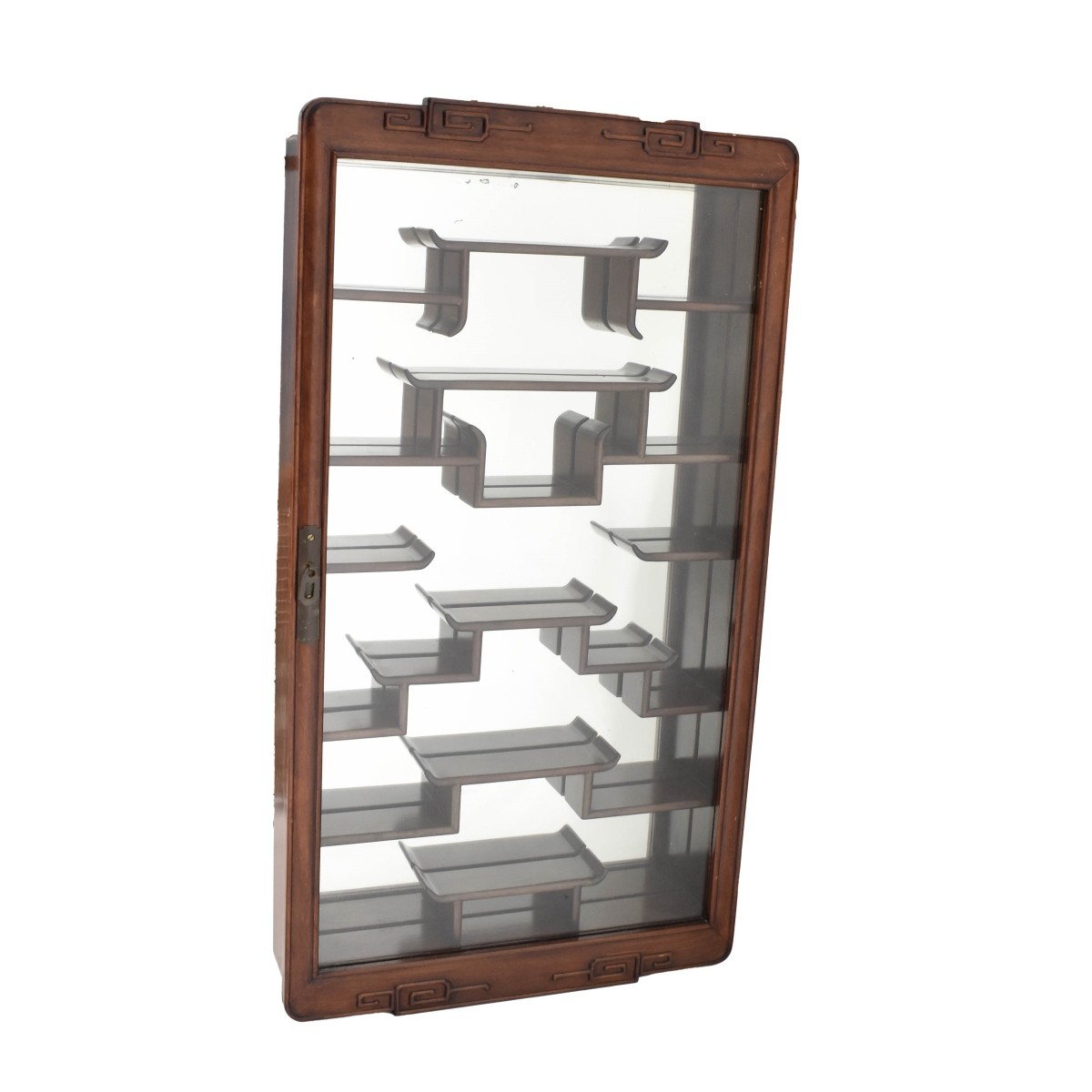 Chinese Hardwood Hanging Cabinet