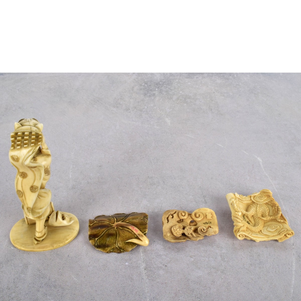 Antique Japanese Carved Figures