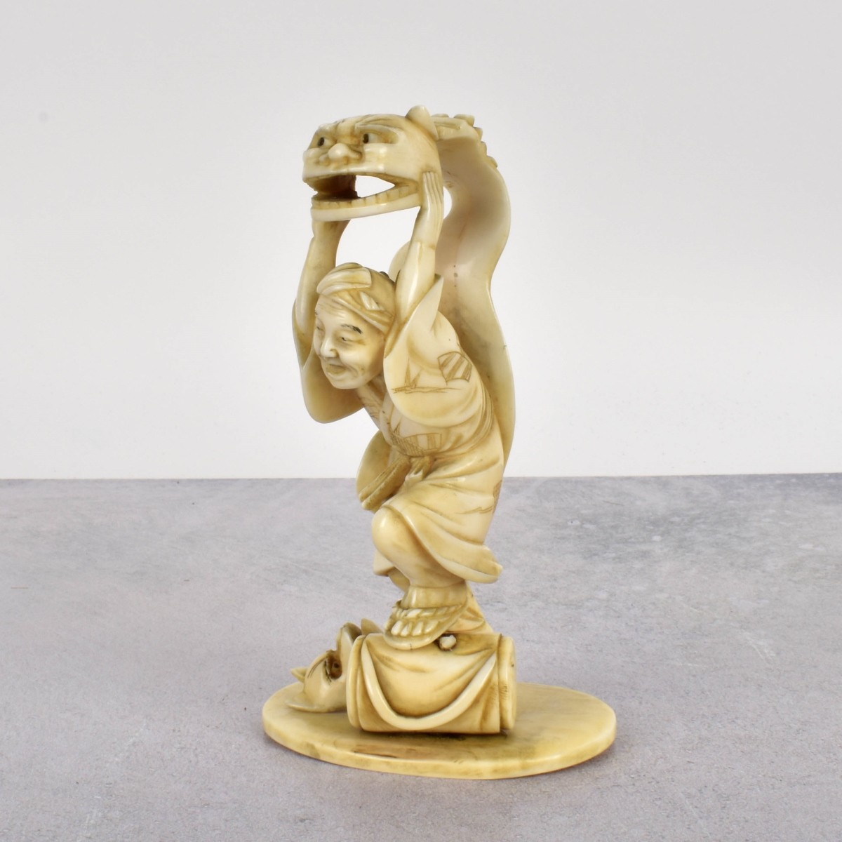 Antique Japanese Carved Figures