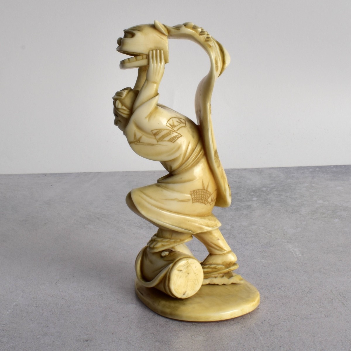 Antique Japanese Carved Figures