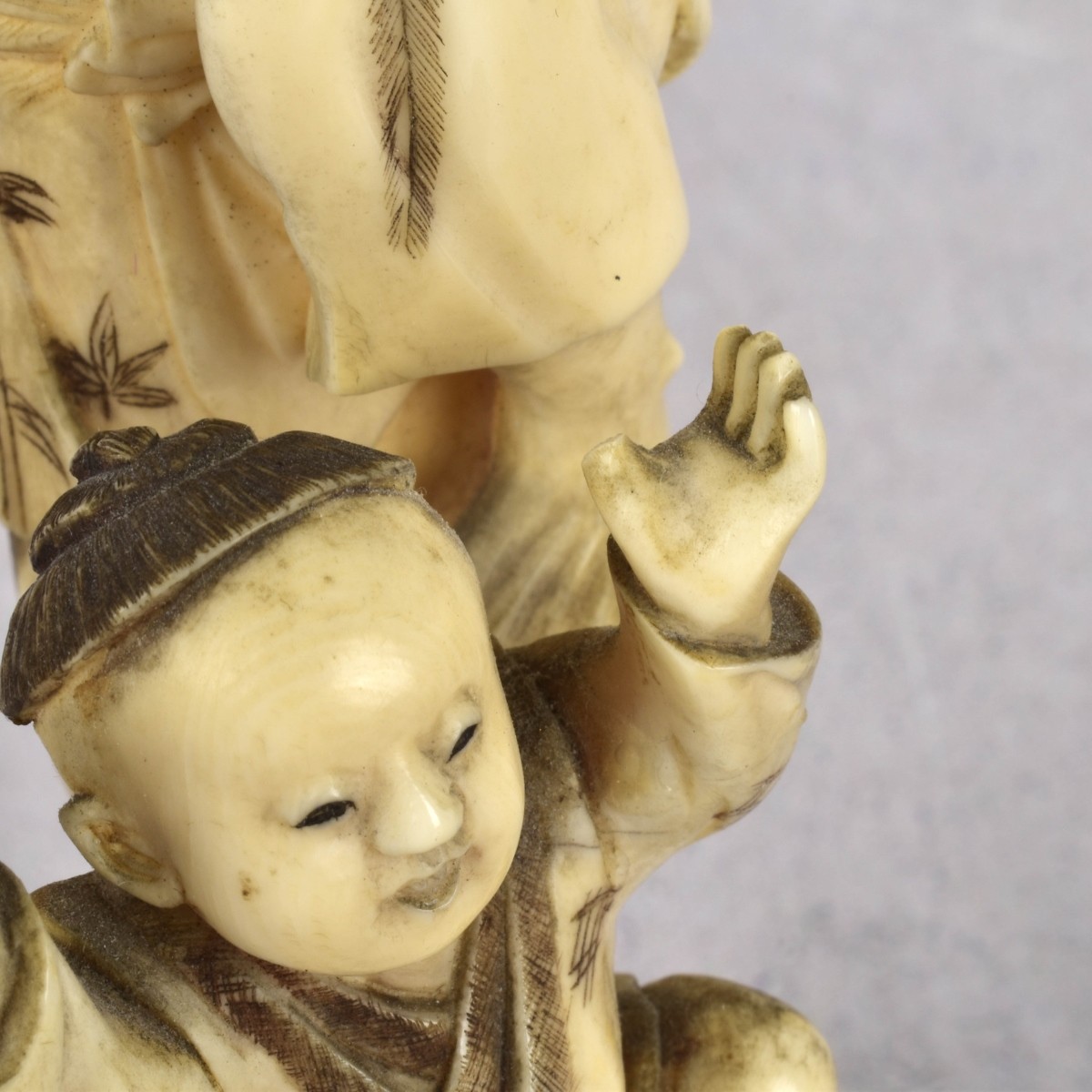 Antique Japanese Carved Figures