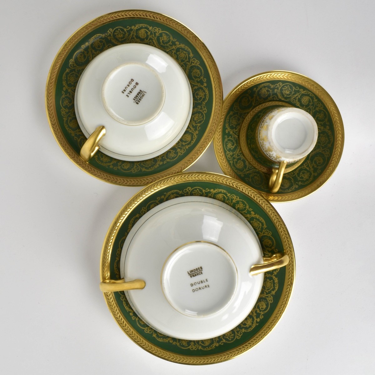 Limoges China Double Dorure