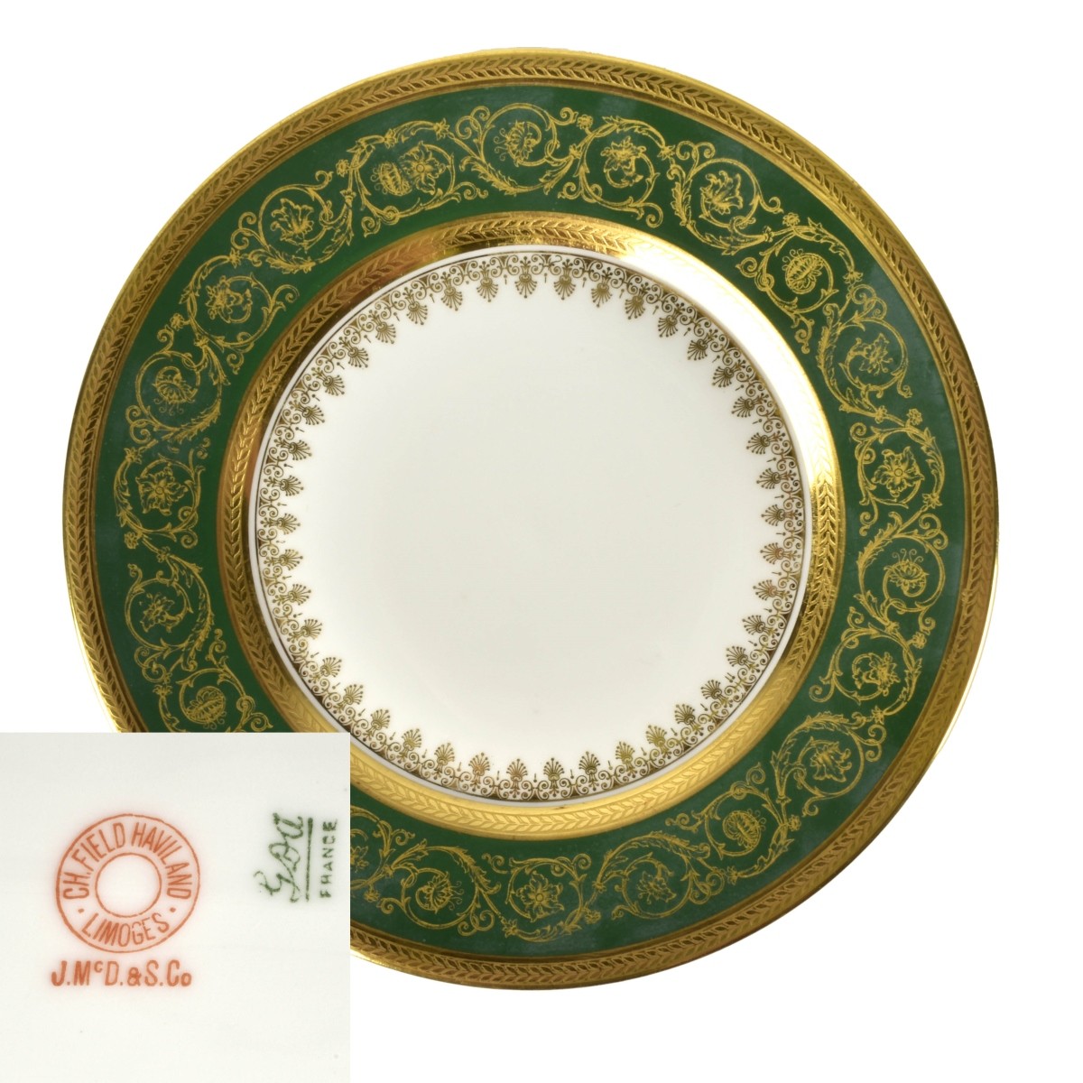 Limoges China Double Dorure