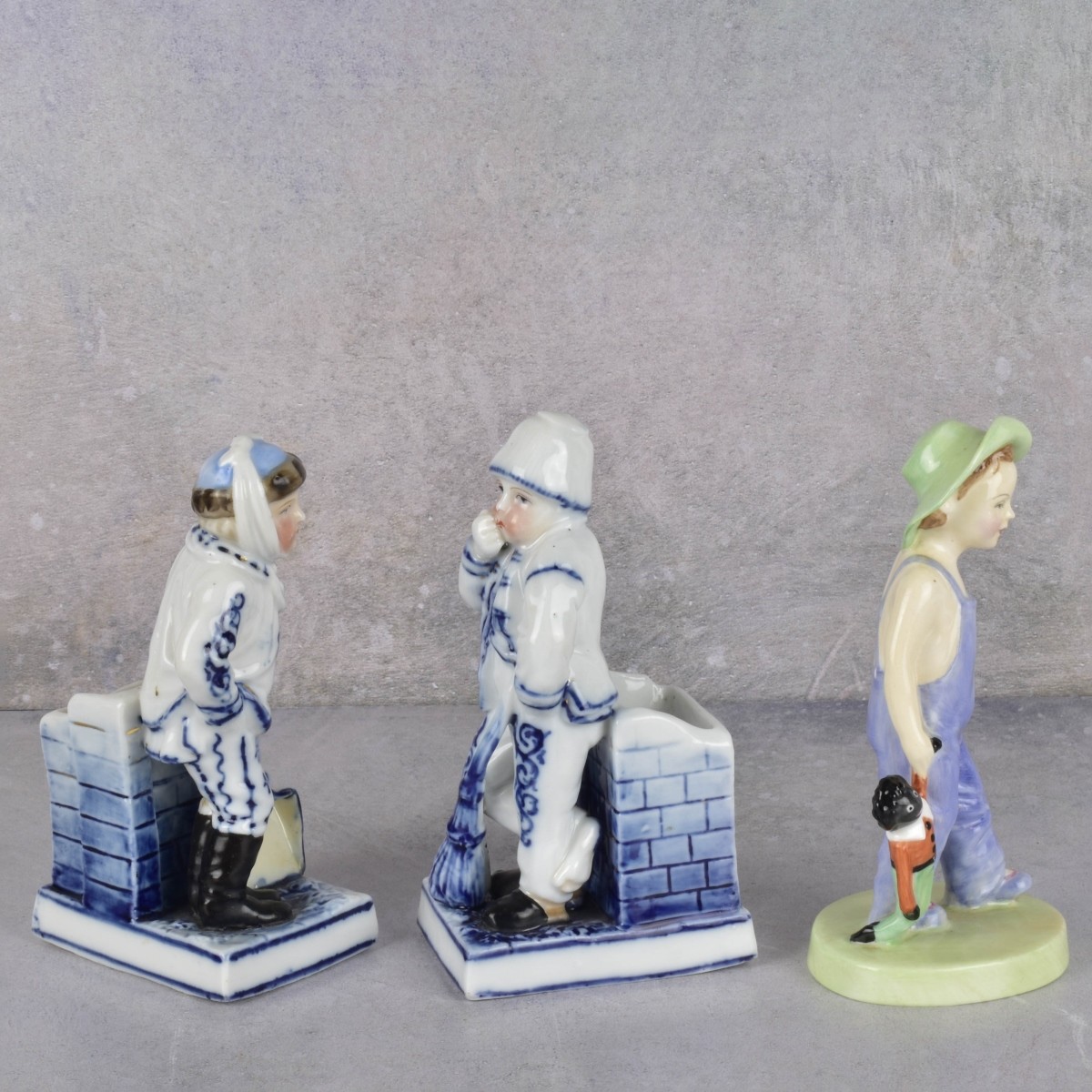 Chelsea and Royal Doulton Figurienes