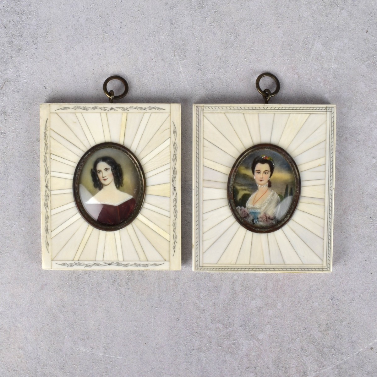 Framed Miniature Paintings