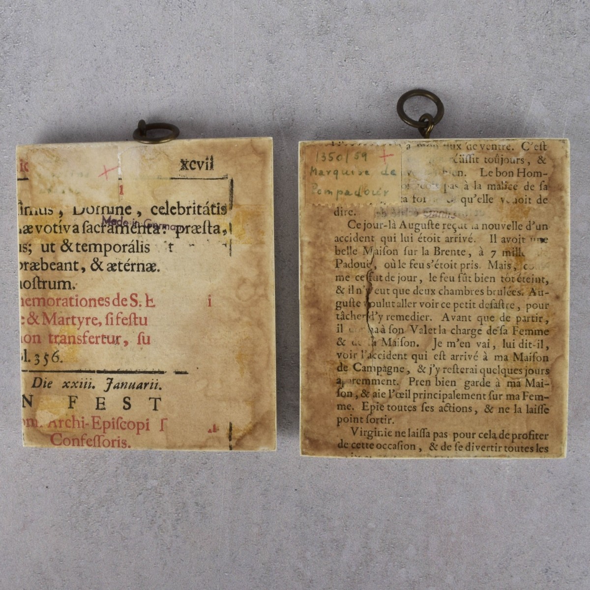 Framed Miniature Paintings