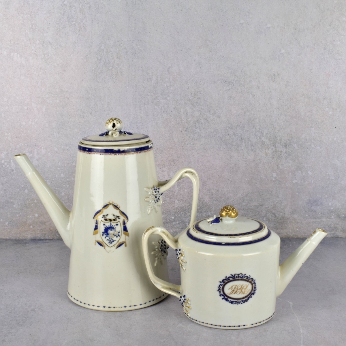 Antique Chinese Export Tea Pots