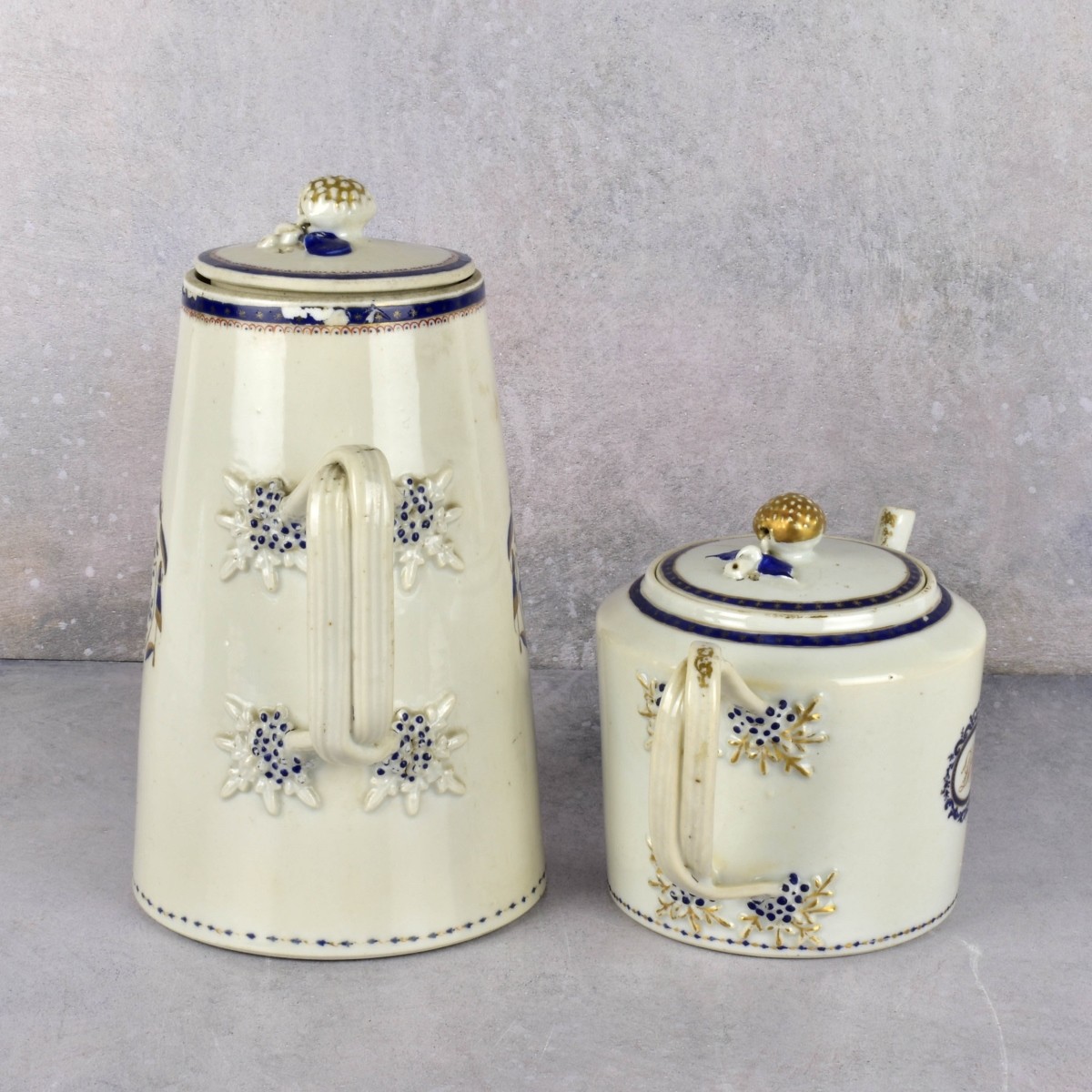 Antique Chinese Export Tea Pots
