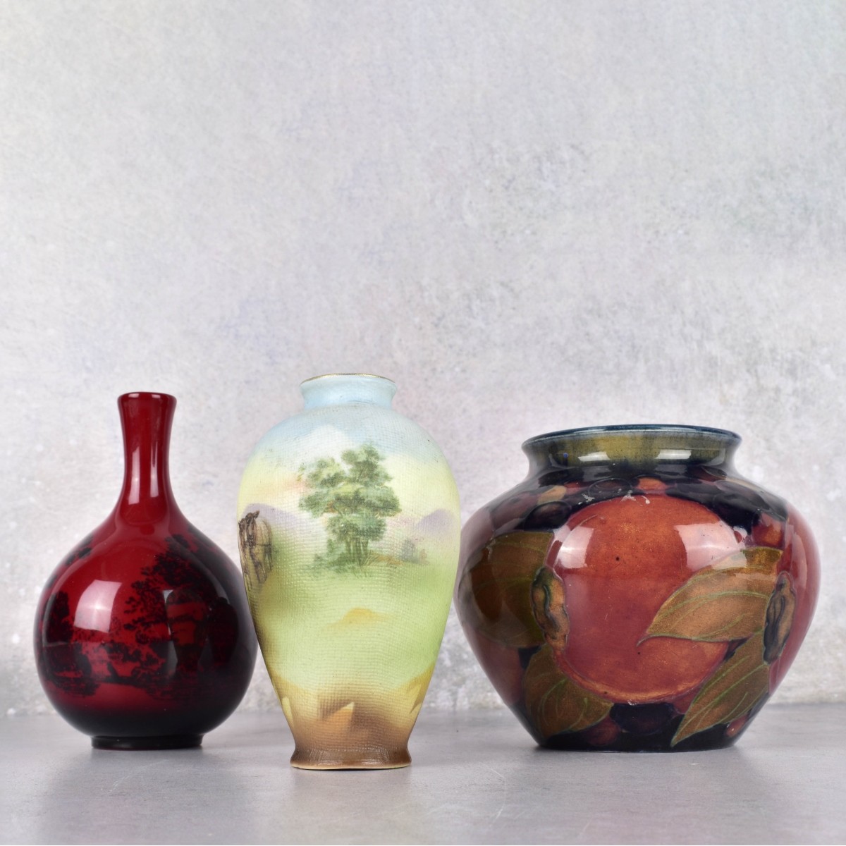 Three Miniature Vases