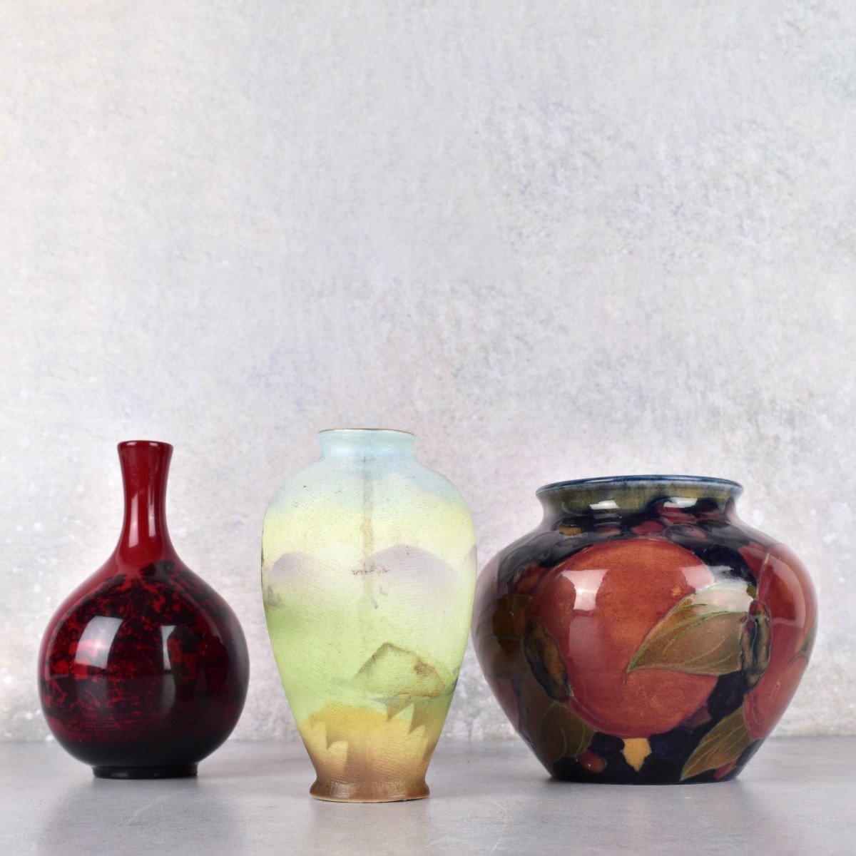 Three Miniature Vases