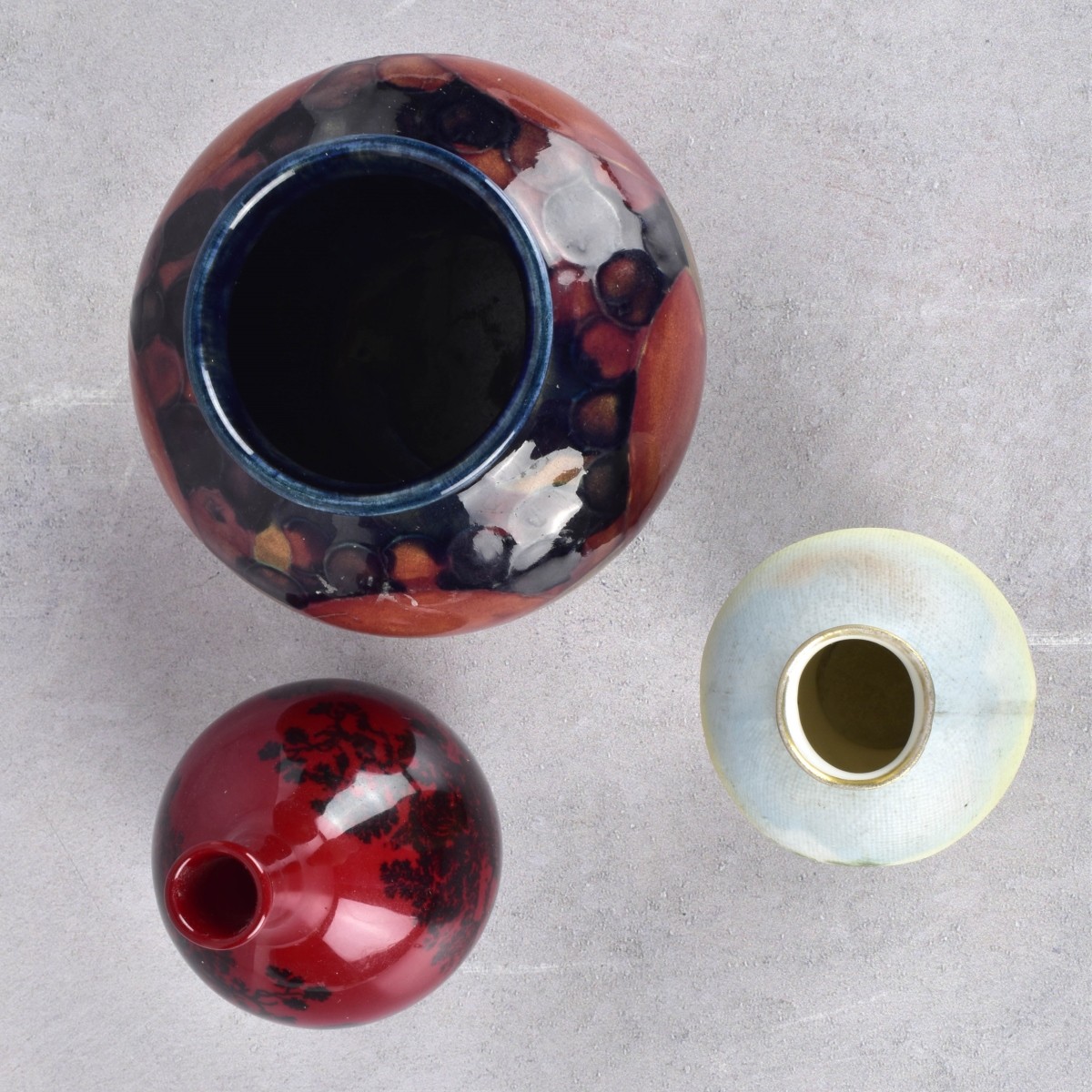 Three Miniature Vases