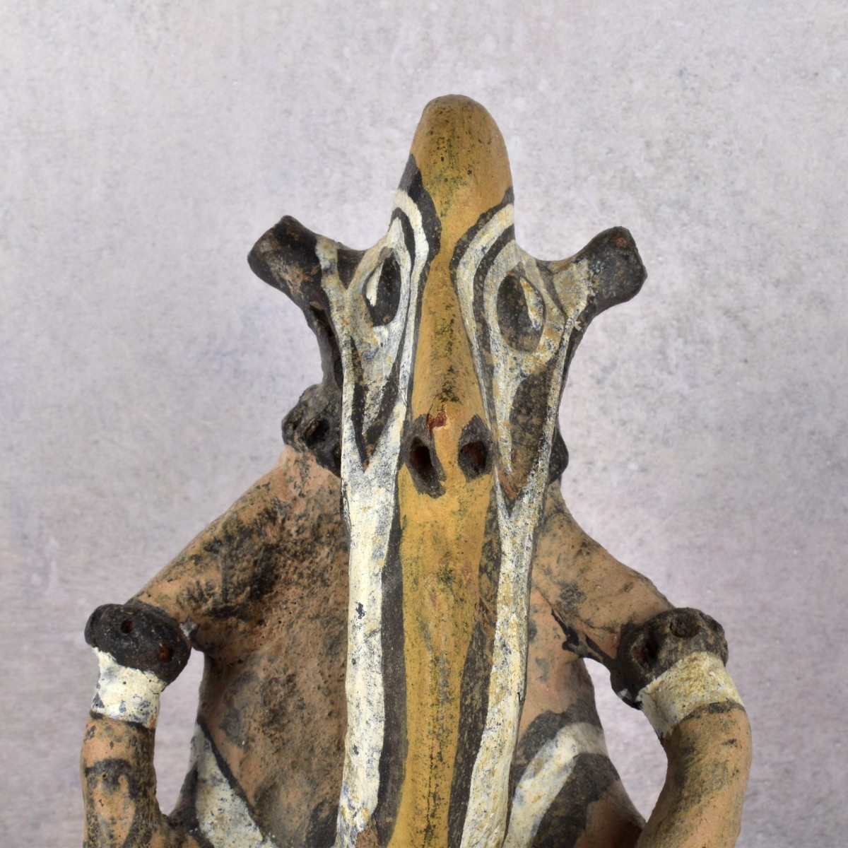 Vintage South American Pottery Deity