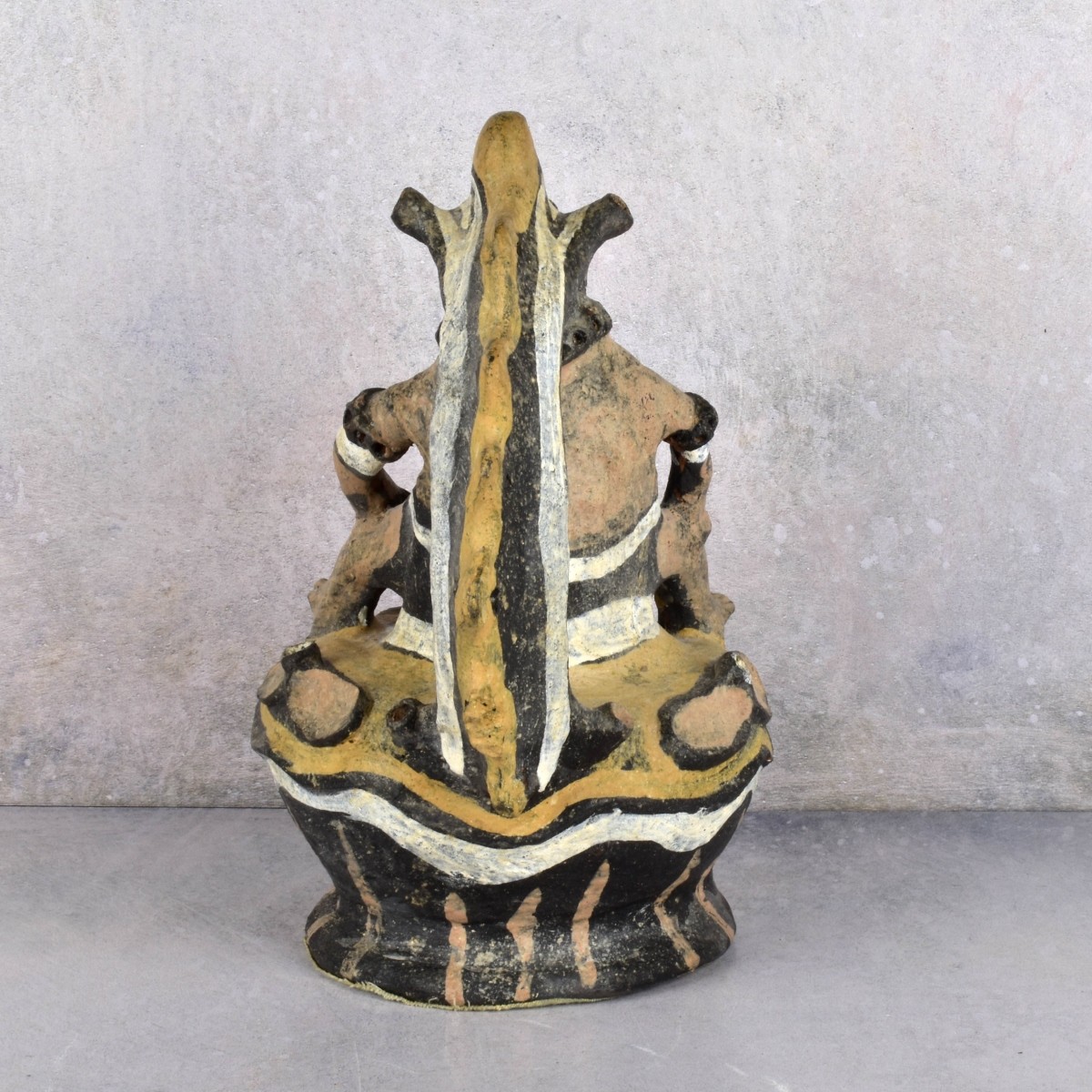 Vintage South American Pottery Deity