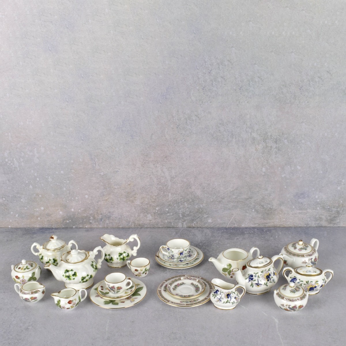 Miniature English Tea Sets