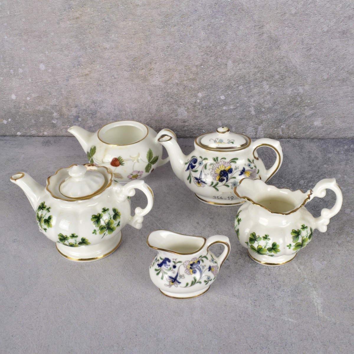 Miniature English Tea Sets