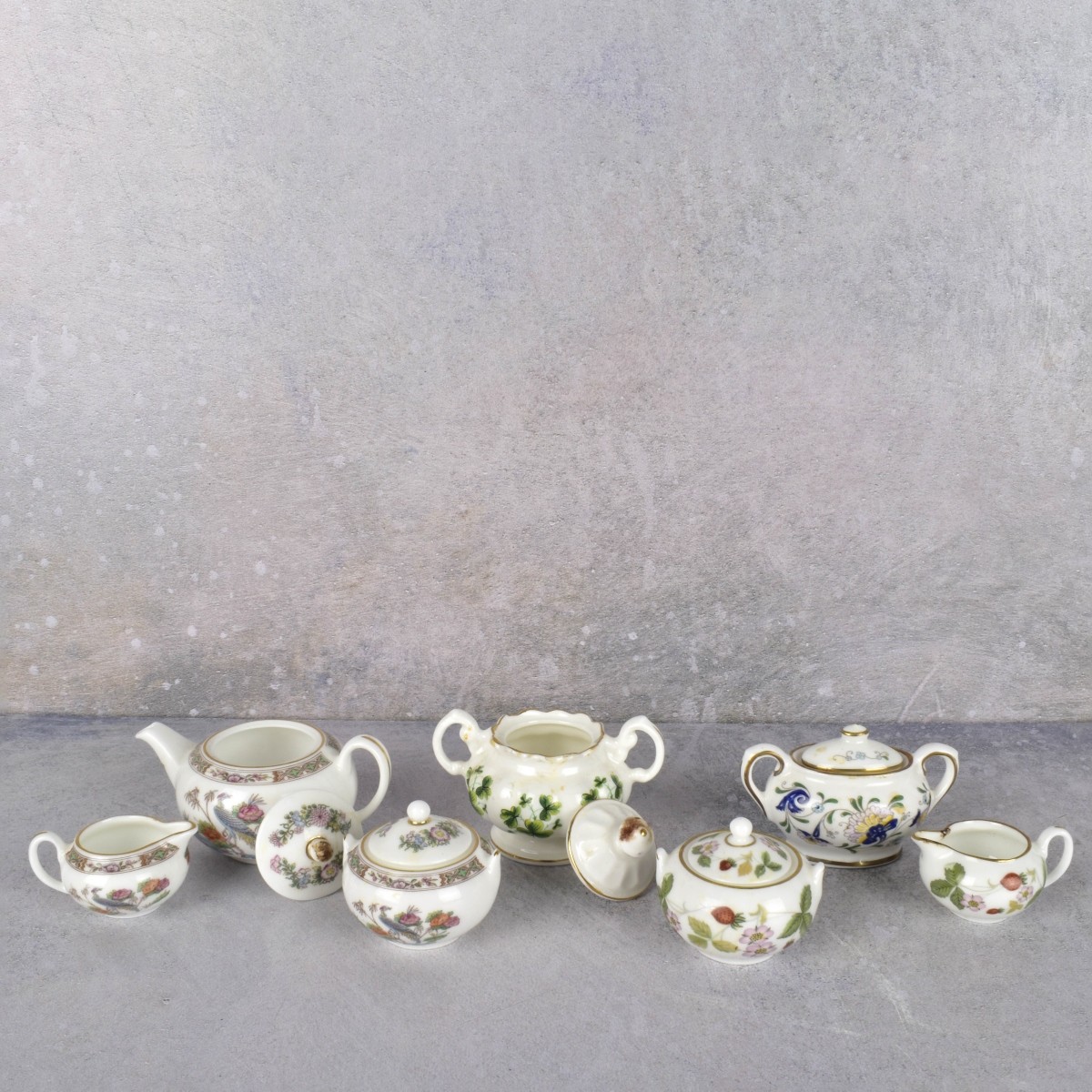 Miniature English Tea Sets