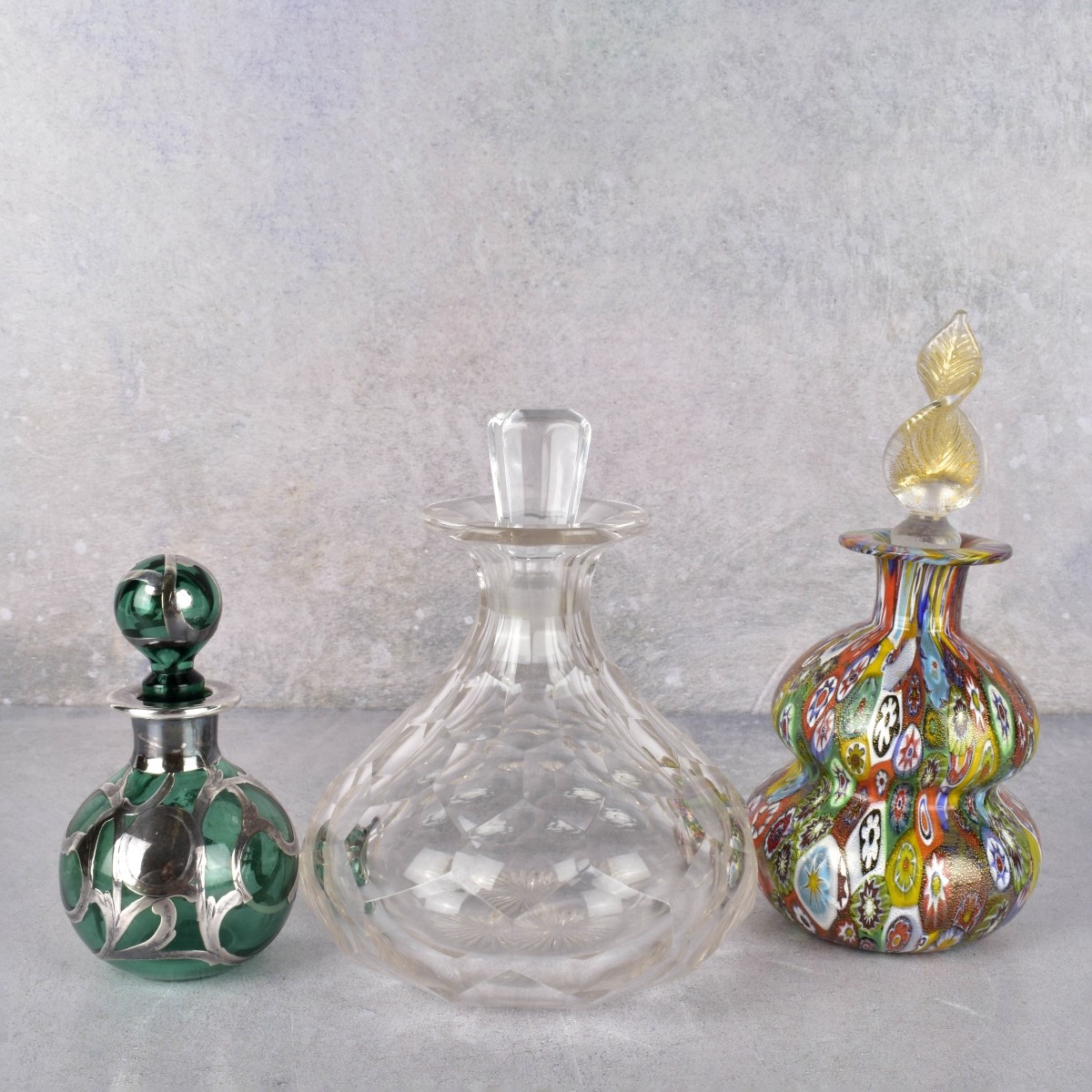 Vintage Dresser Bottles with Stoppers
