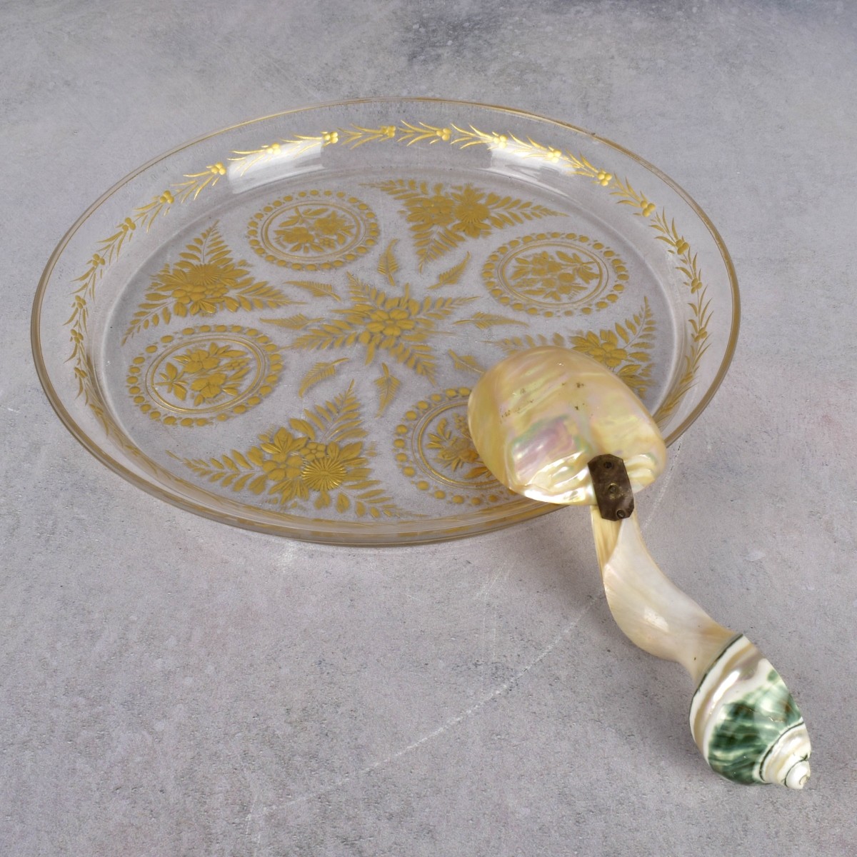 Assorted Antique Crystal Items