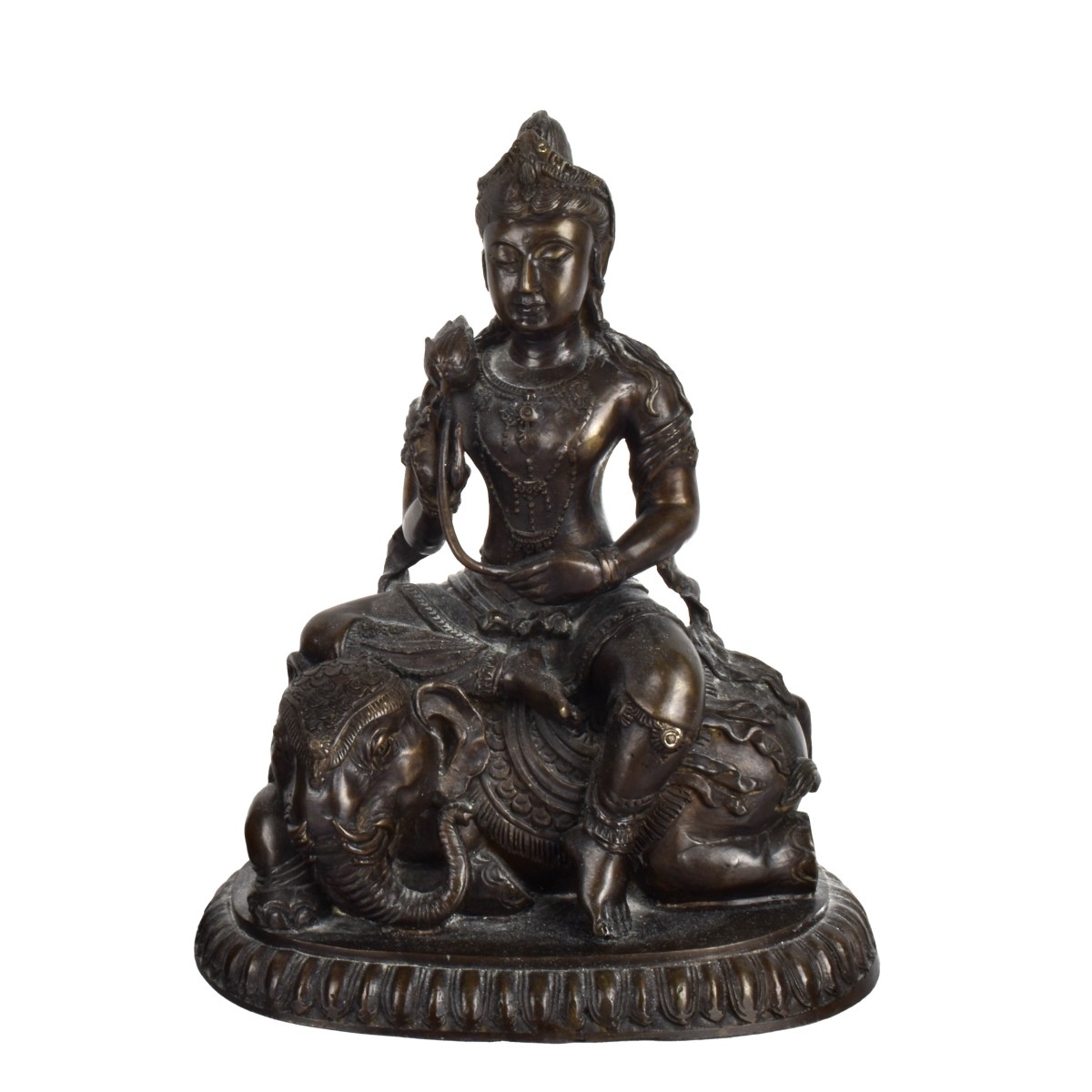 Asian Guanyin Seated Figure