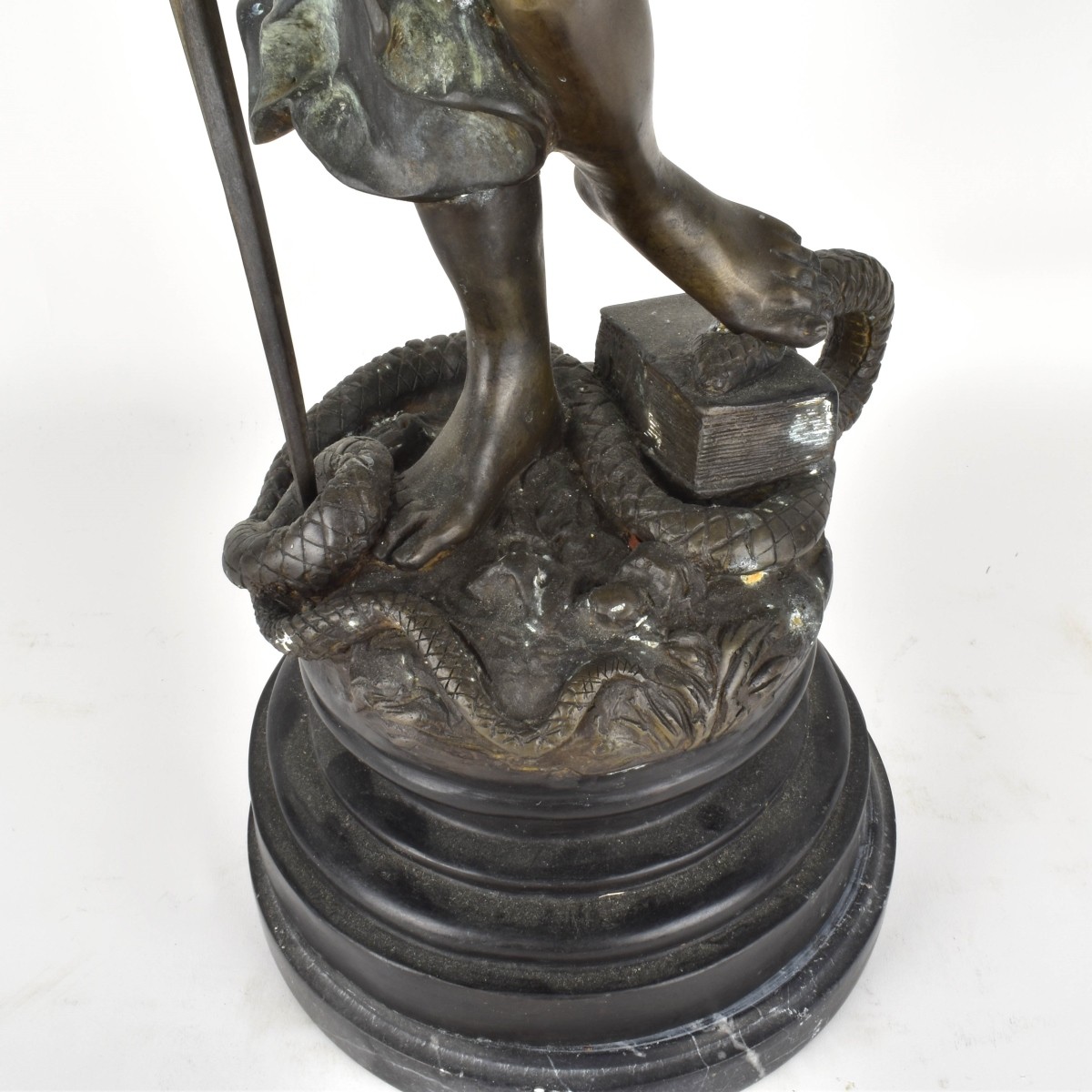 Bronze Figure "Lady Justice" Figurine