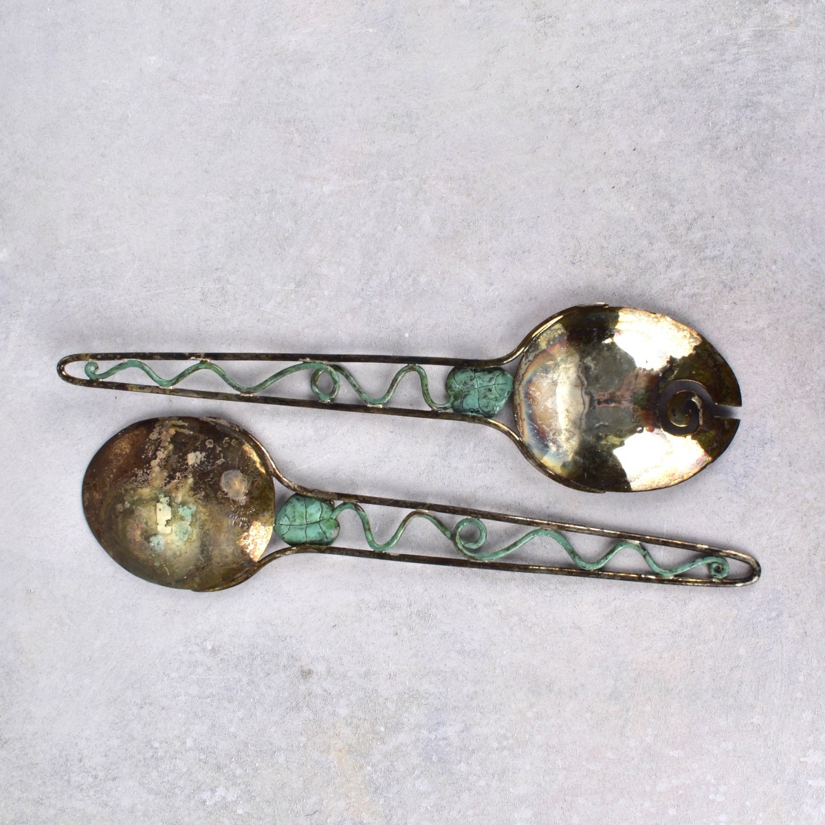 Wolmar Castillo Taxco Salad Servers