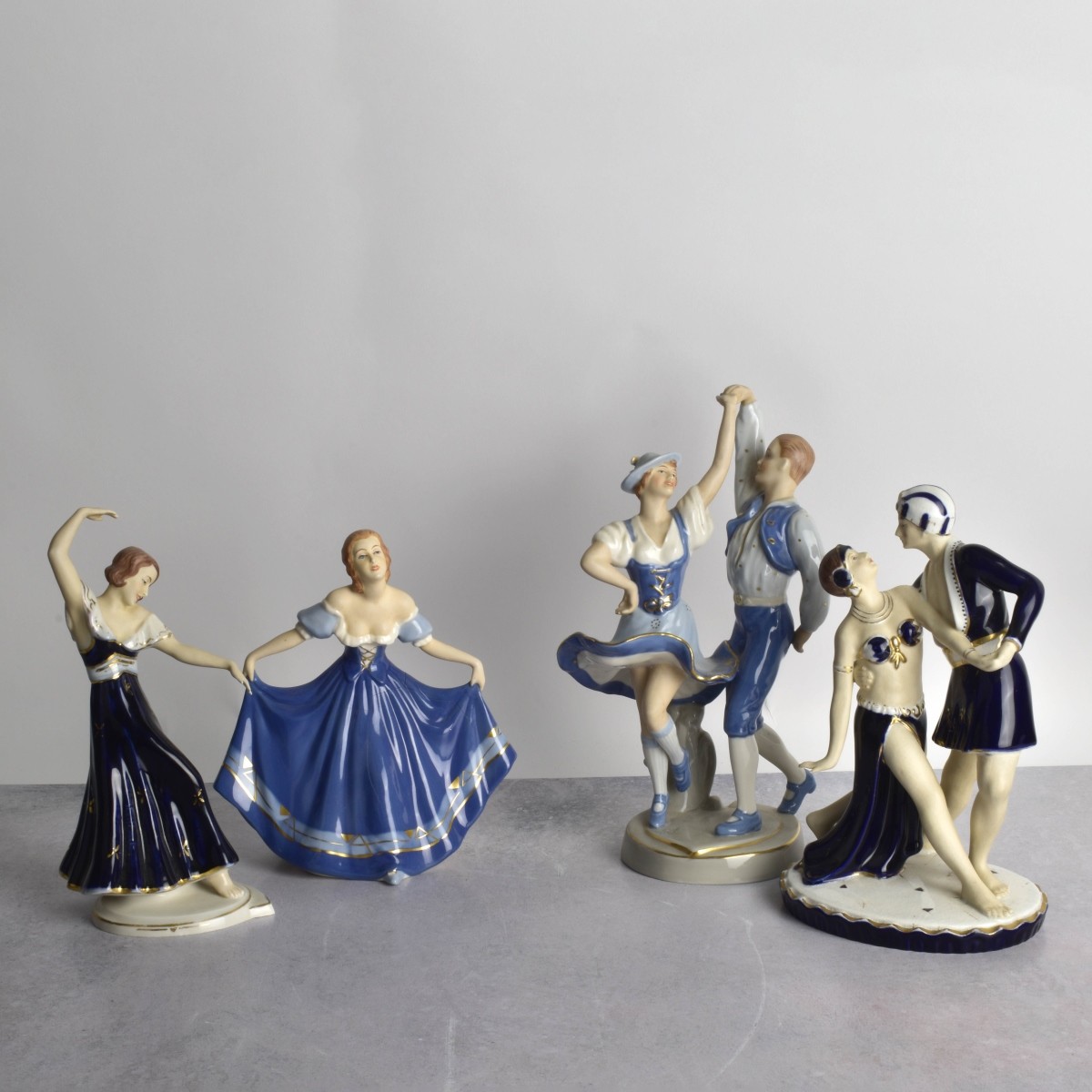 Collection of Porcelain Figurines