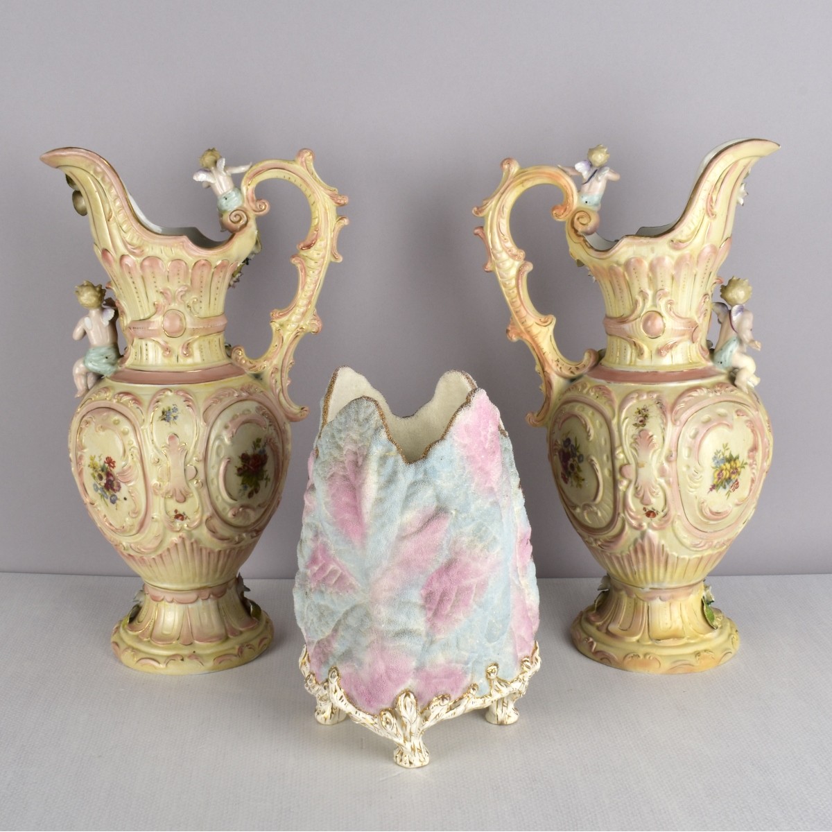 Three (3) Porcelain Pieces