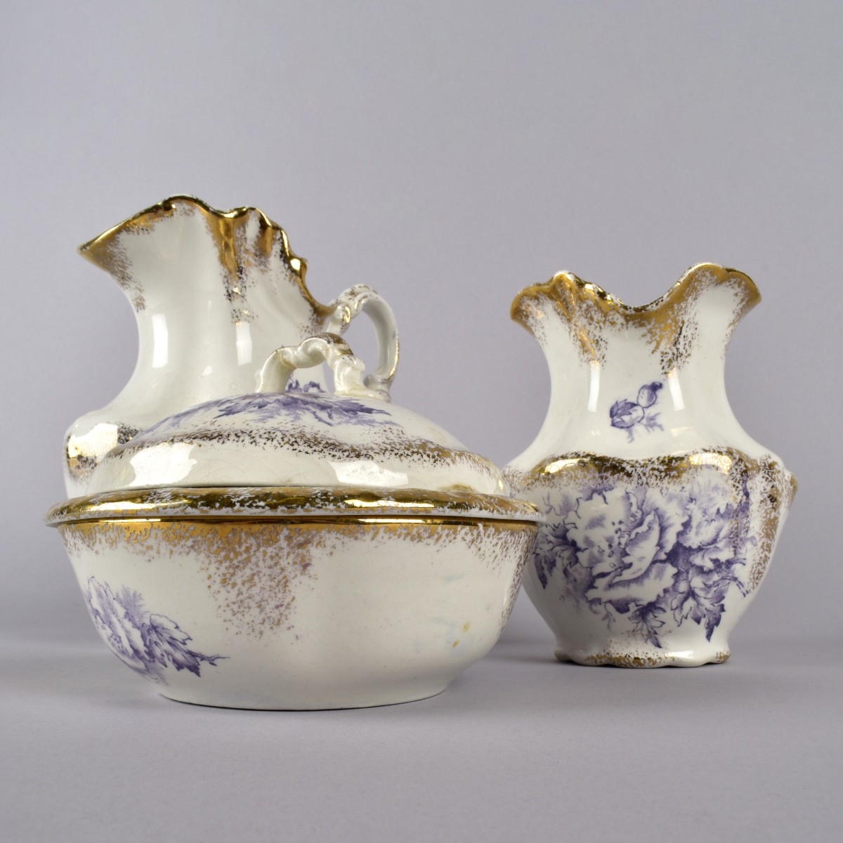 Victorian Harvard Pottery Pieces