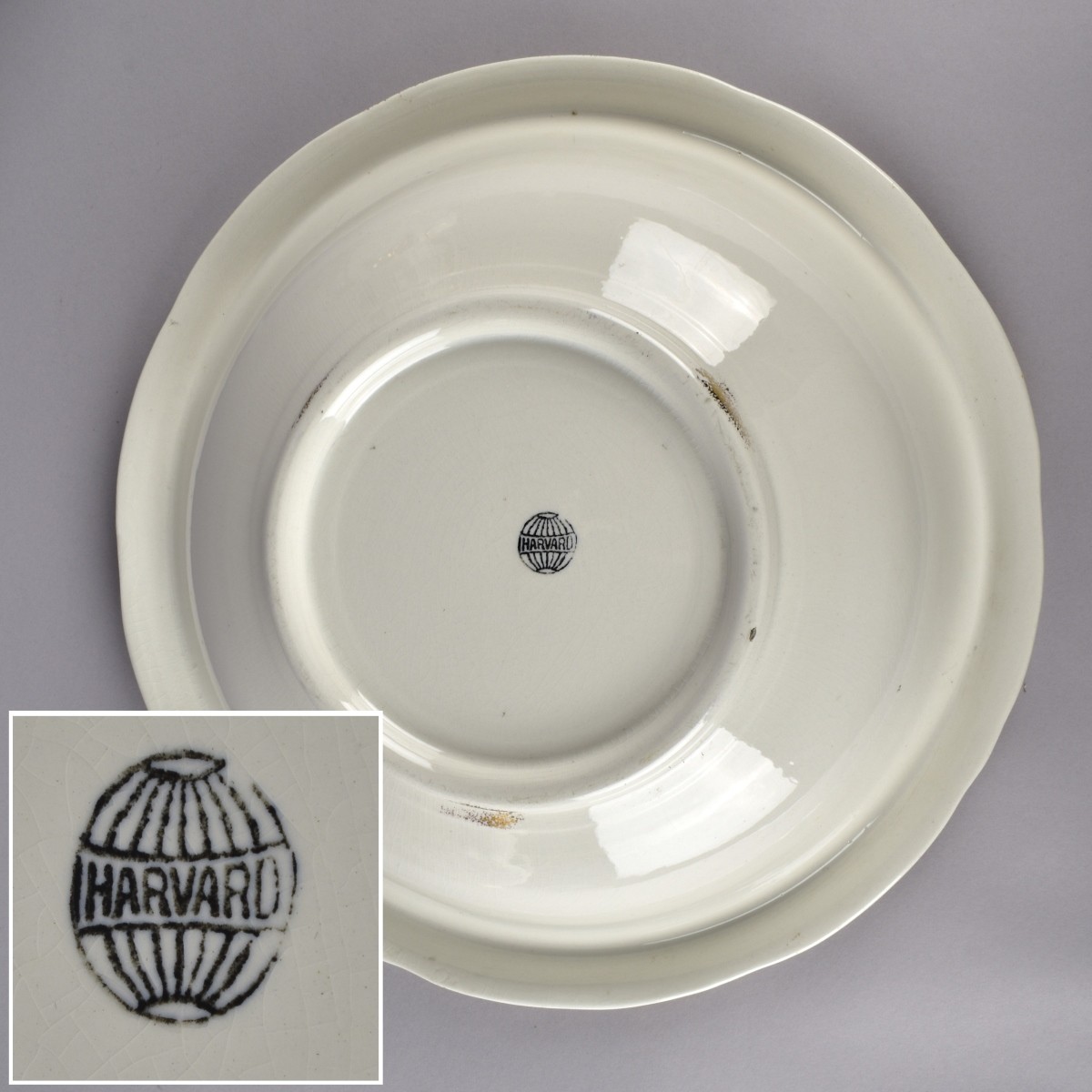 Victorian Harvard Pottery Pieces