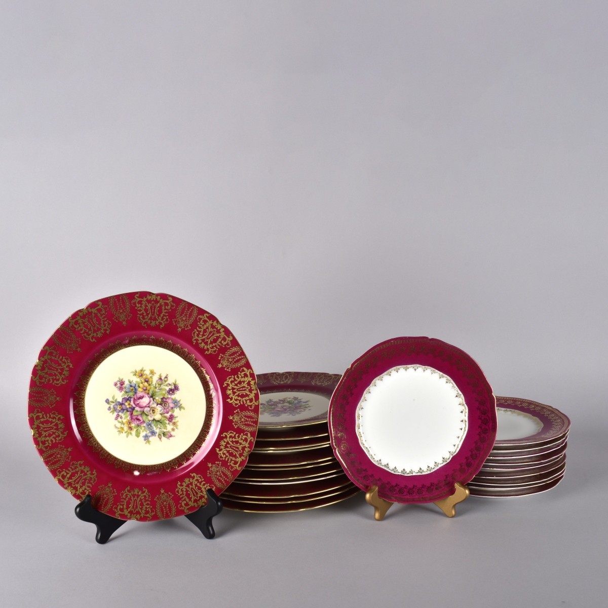 Vintage Porcelain Dinner Plates