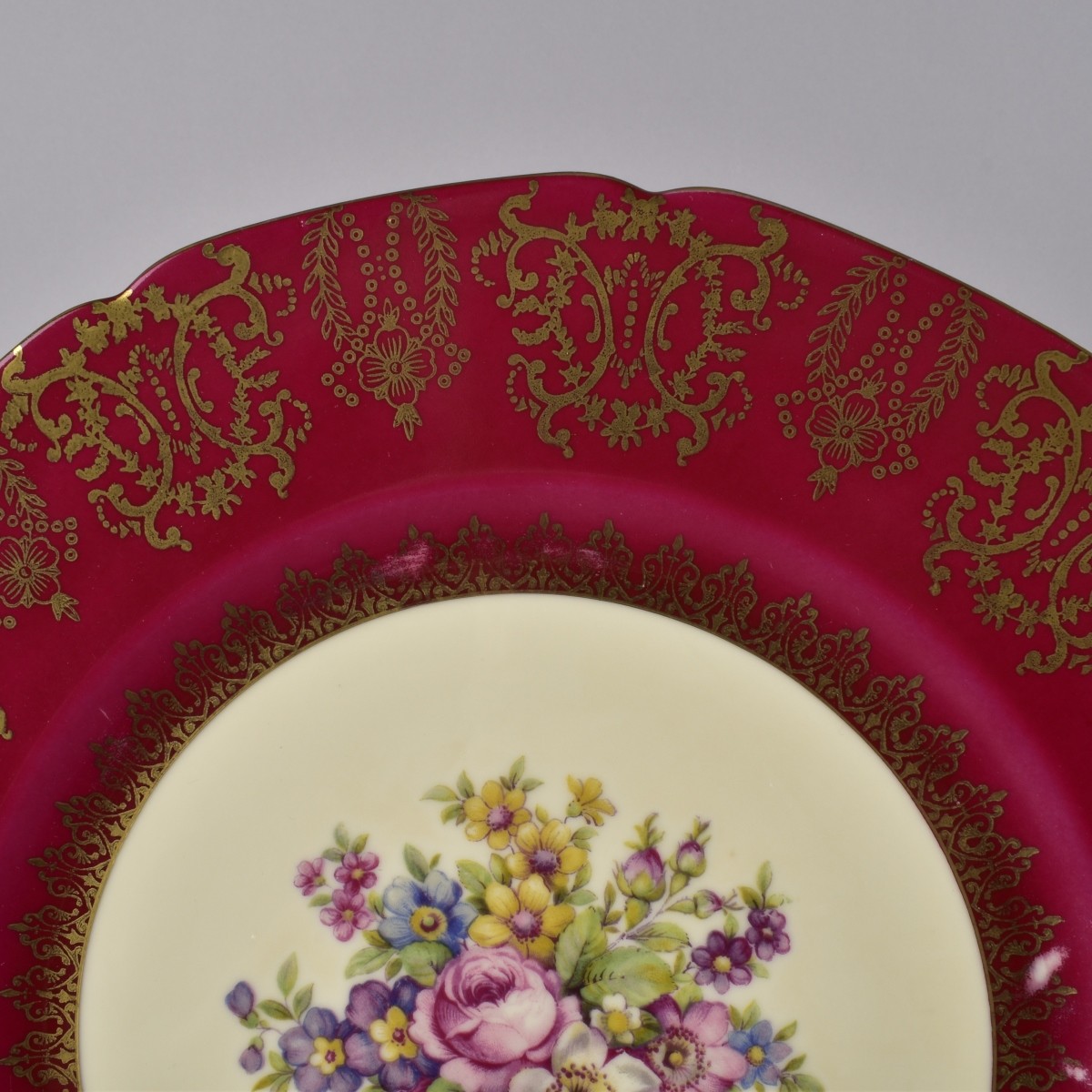 Vintage Porcelain Dinner Plates