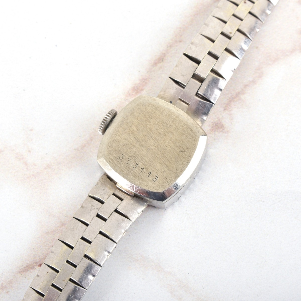Record de Luxe Diamond and 10K Watch