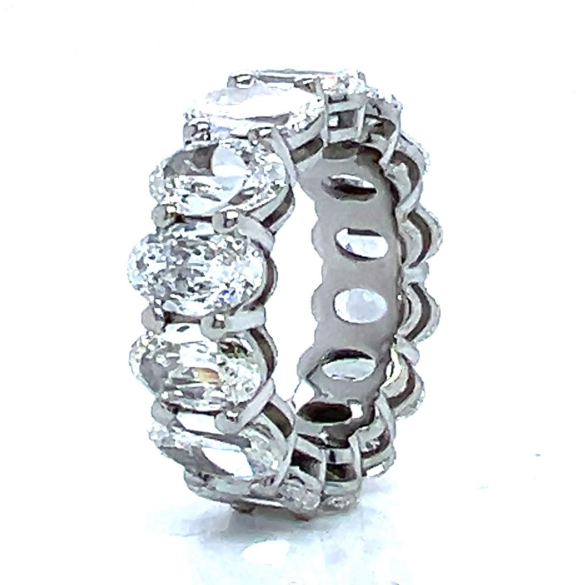Diamond and Platinum Ring
