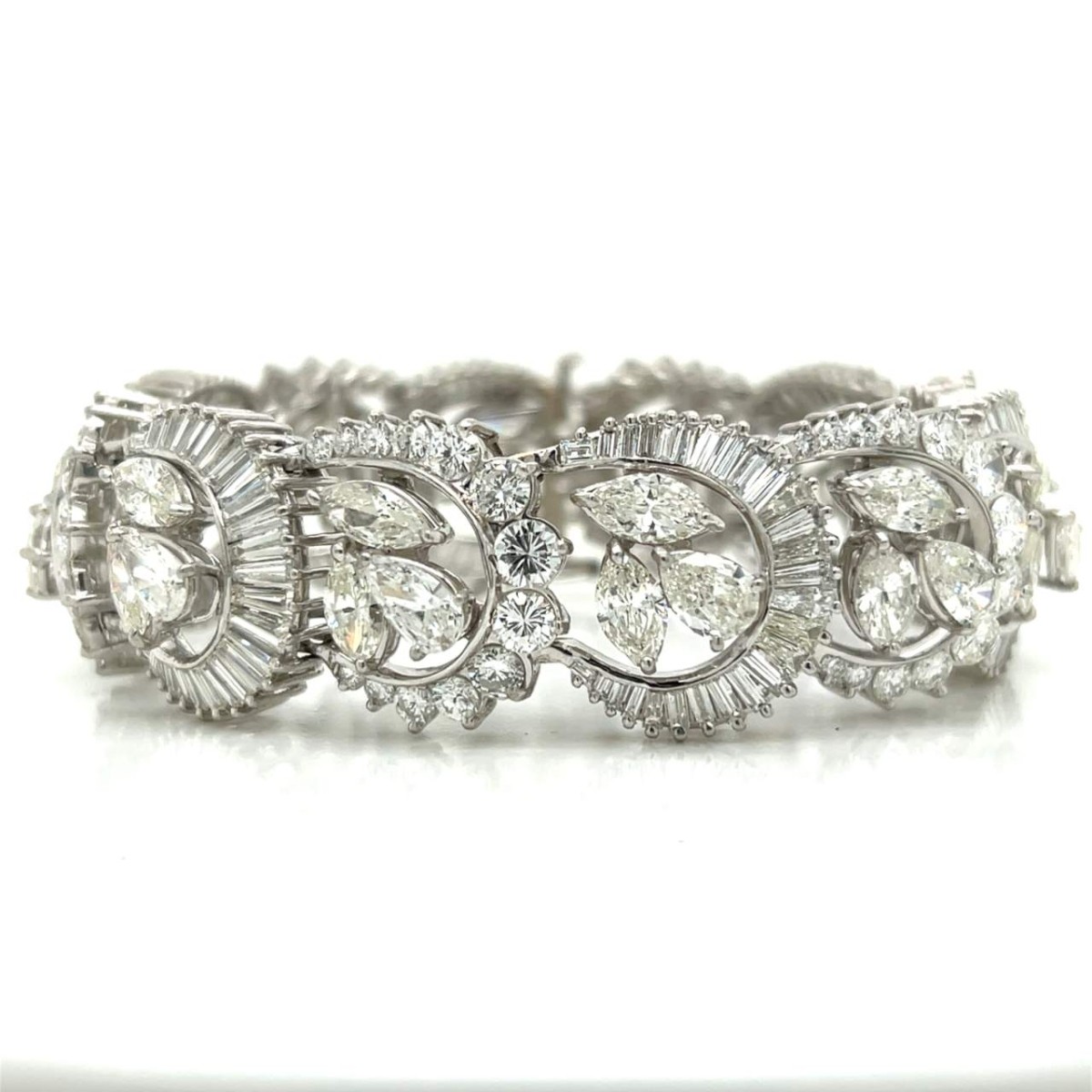 Diamond and Platinum Bracelet