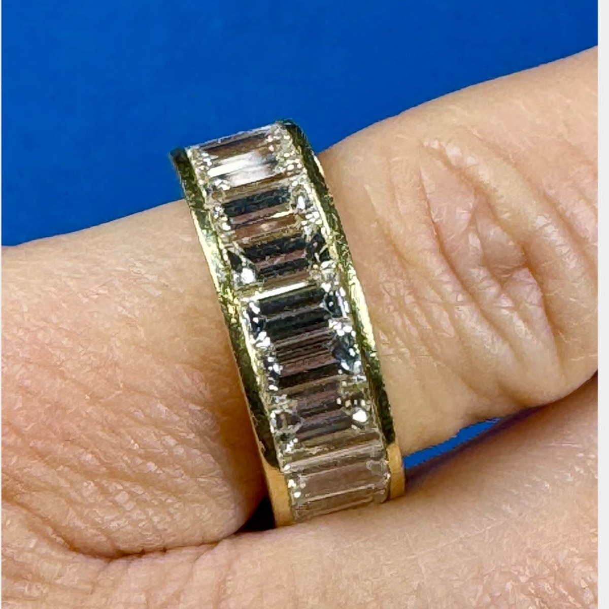 Diamond and 18K Ring