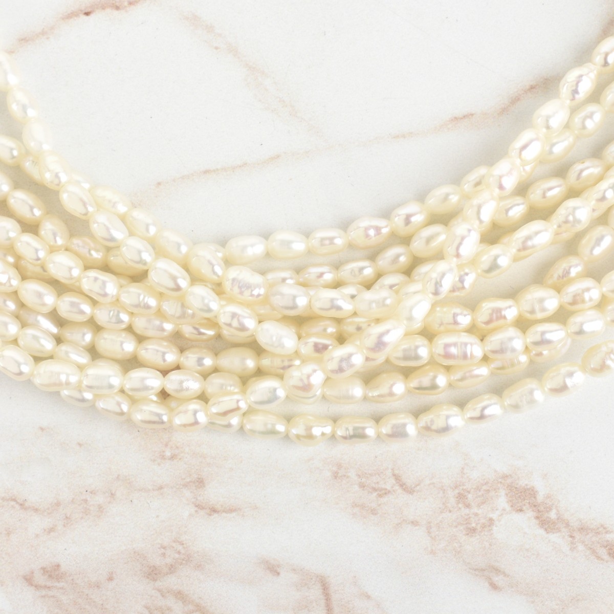 Pearl, Diamond and 14K Necklace