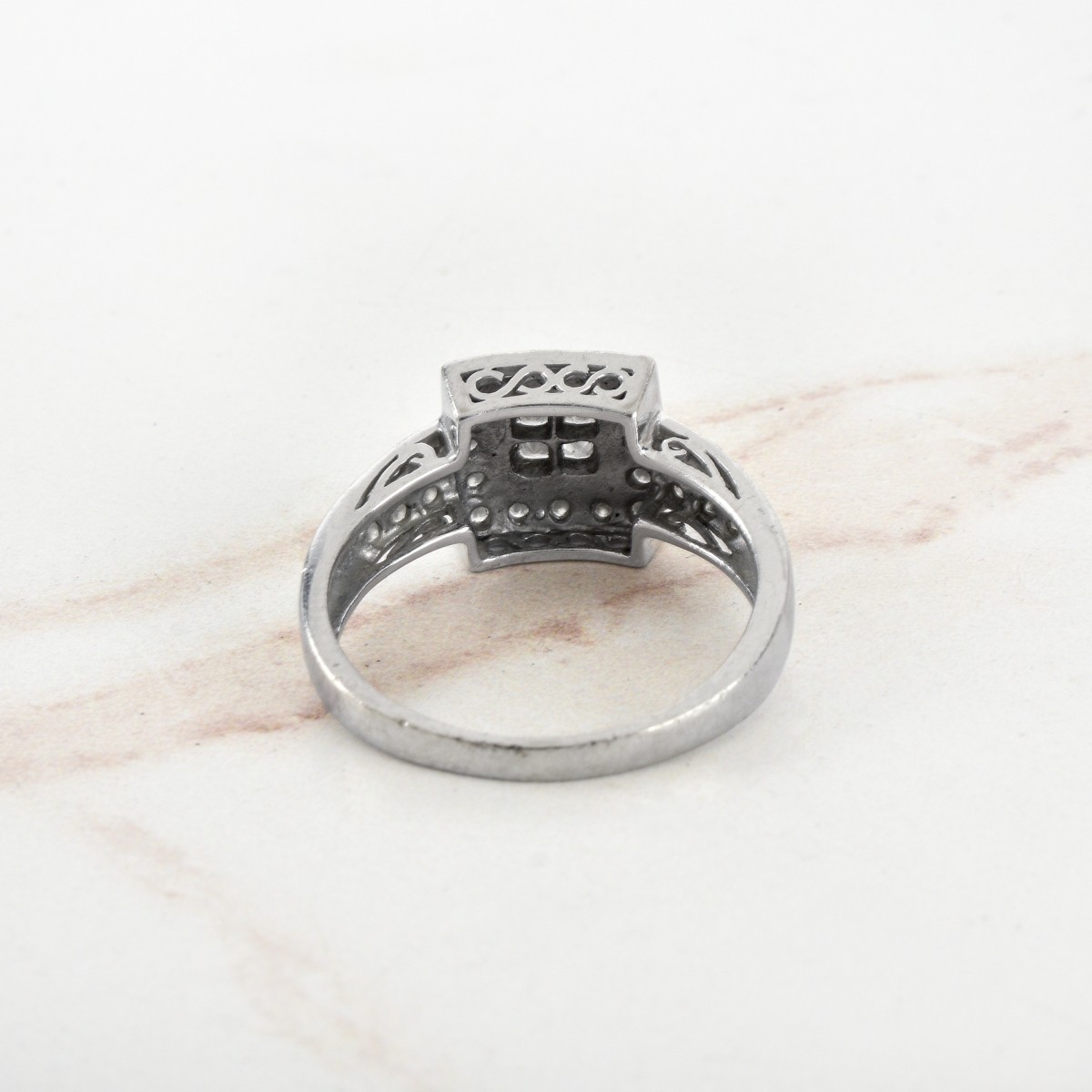 Diamond and 14K Ring