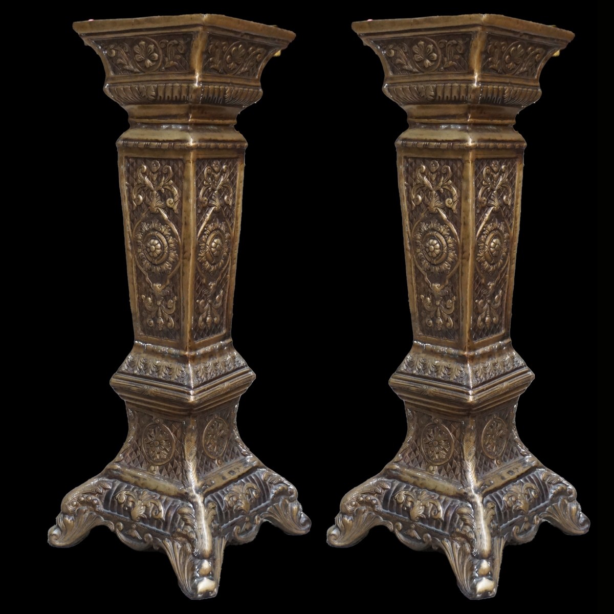 Brass Pedestals