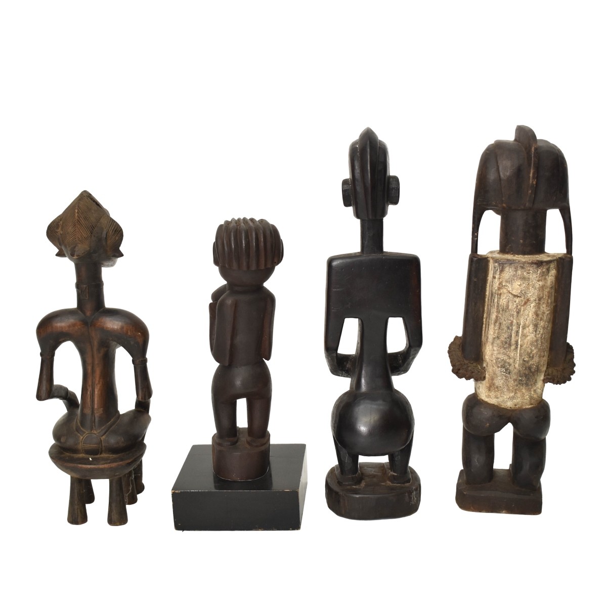 Vintage African Carved Wood Maternity Figures
