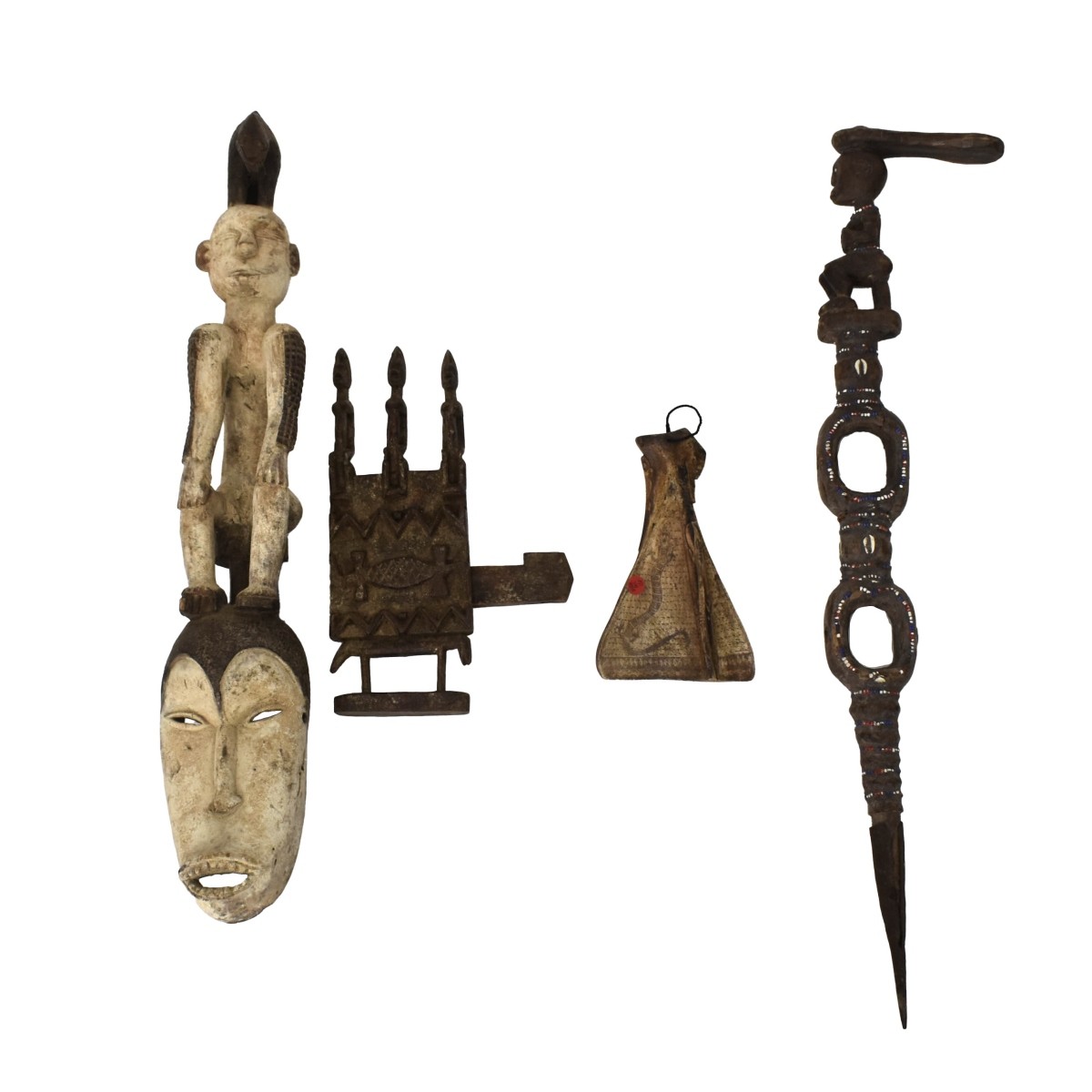 Vintage African Carved Wood Items