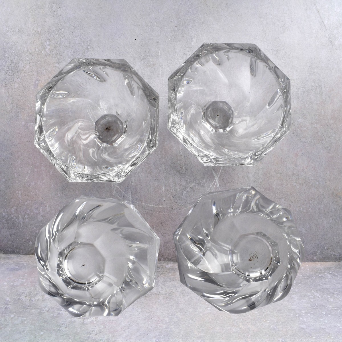 Vintage Orrefors Crystal Bowls