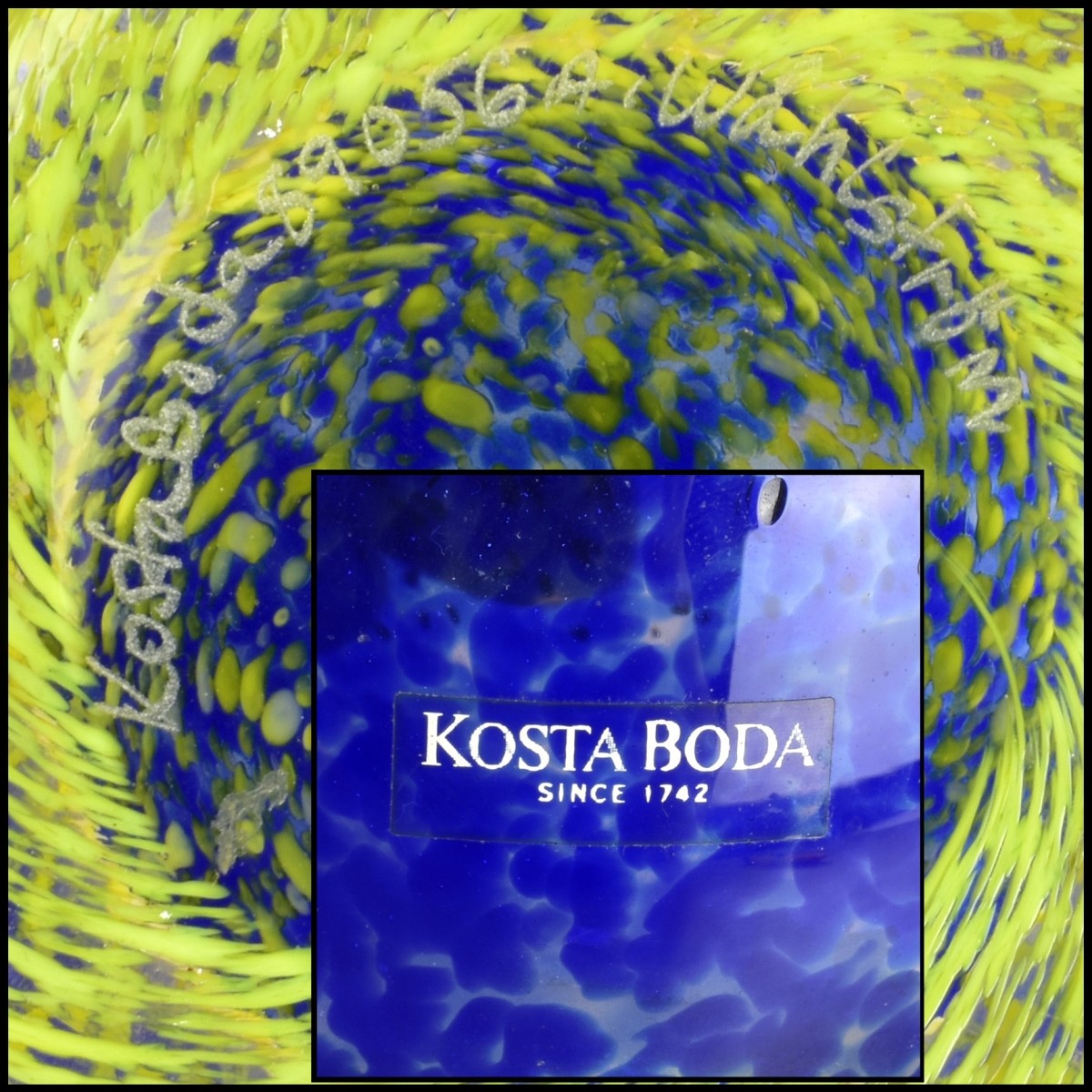 Vintage Kosta Boda Glass Pieces