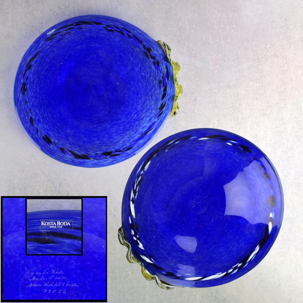 Vintage Kosta Boda Glass Pieces