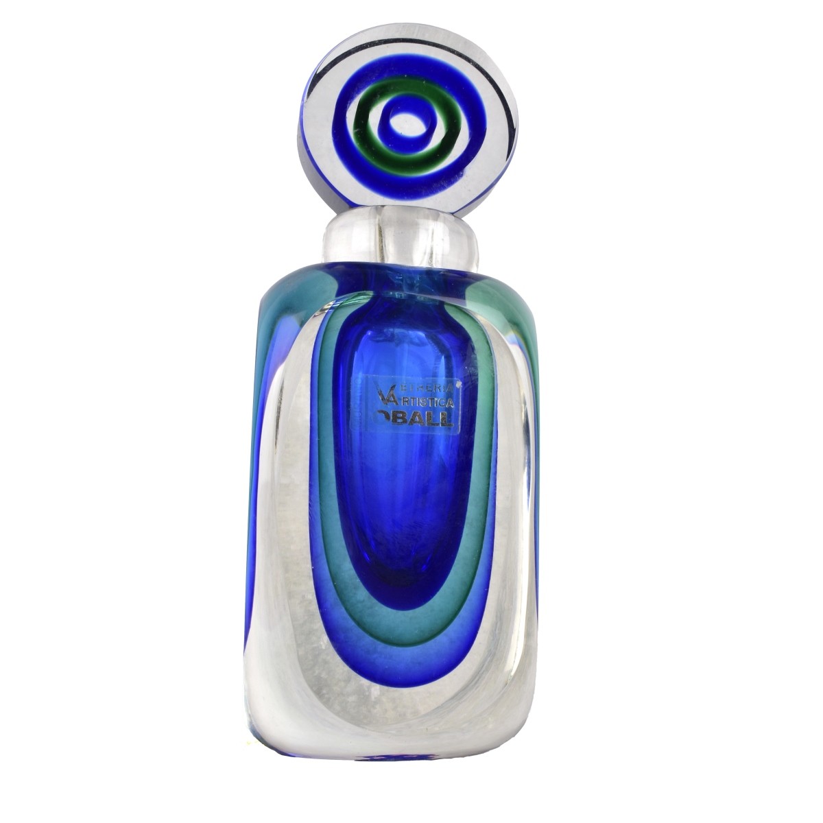 Vintage Luigi Onesto Murano Perfume Bottle