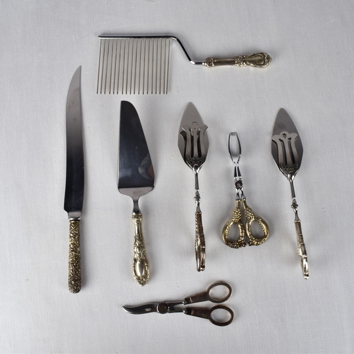 Silver Plated Service Pieces