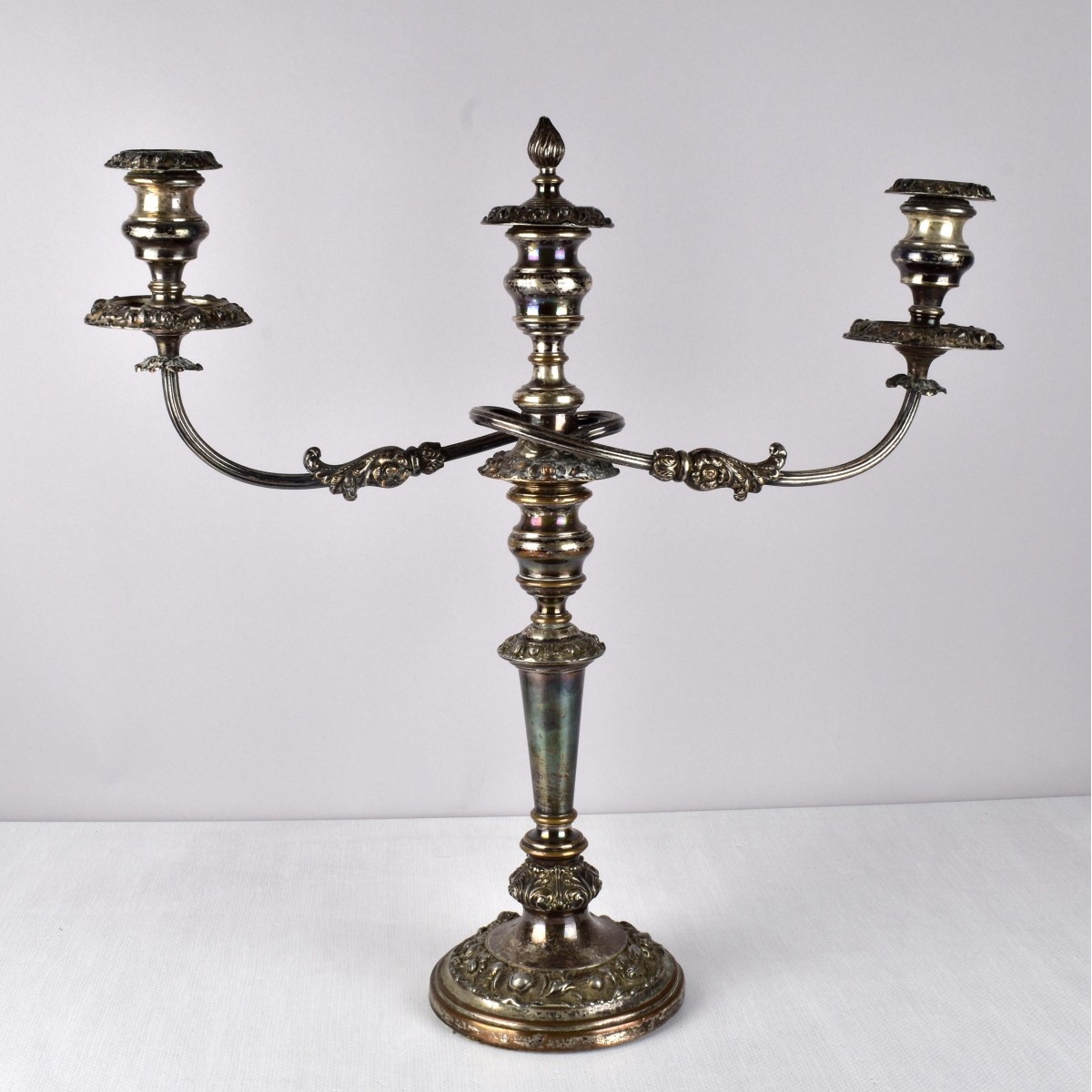 Silver Plated Candelabra