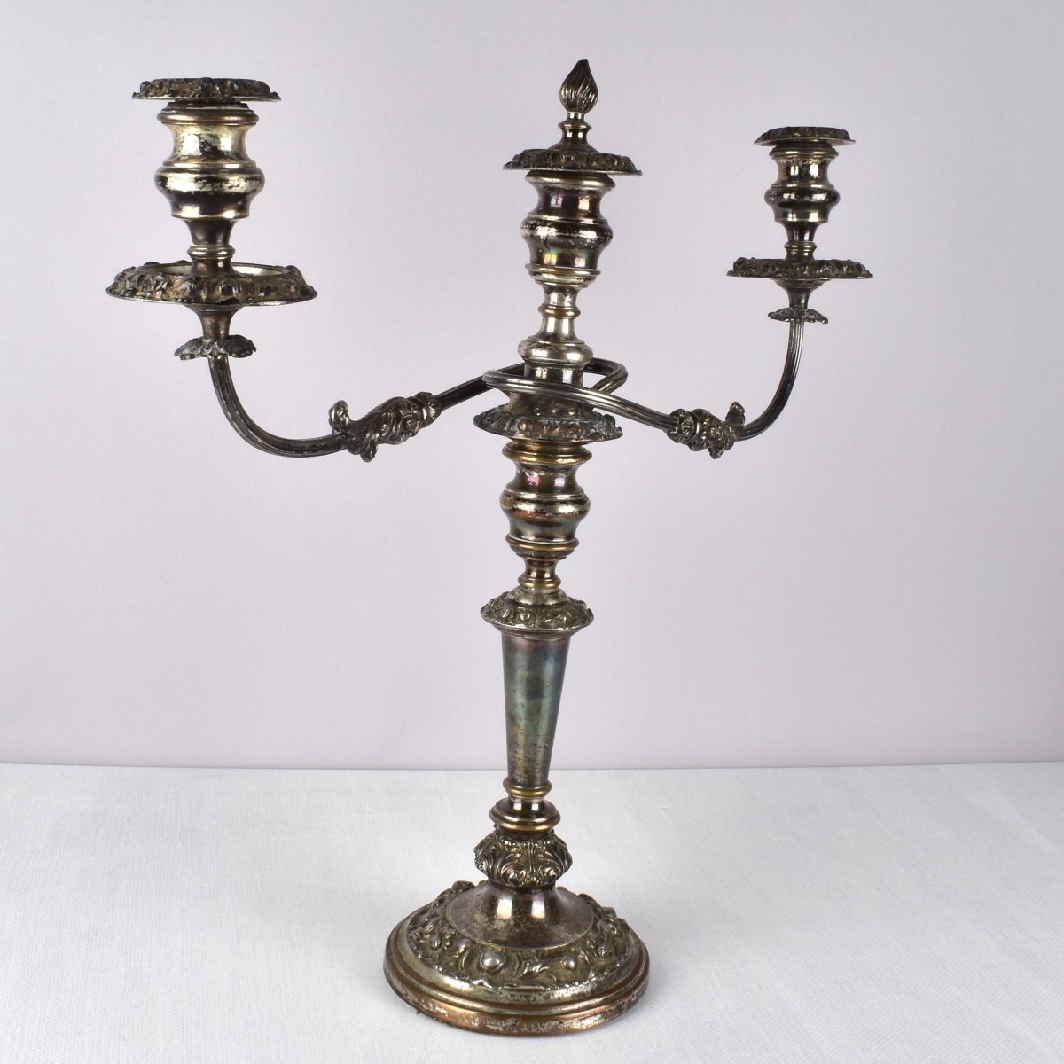 Silver Plated Candelabra