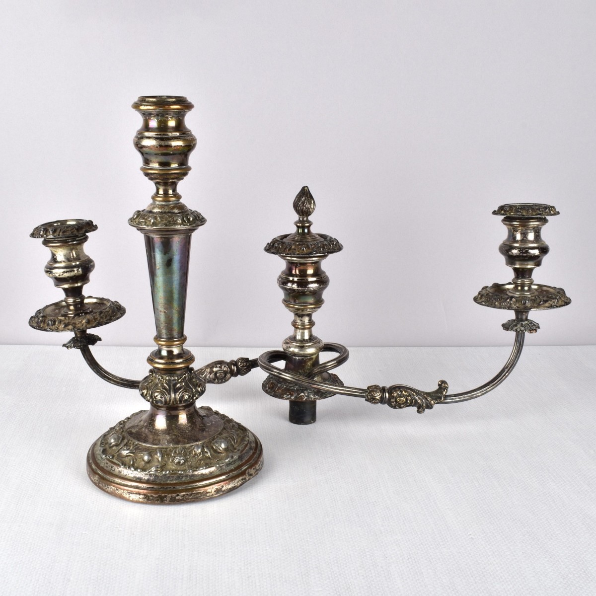 Silver Plated Candelabra